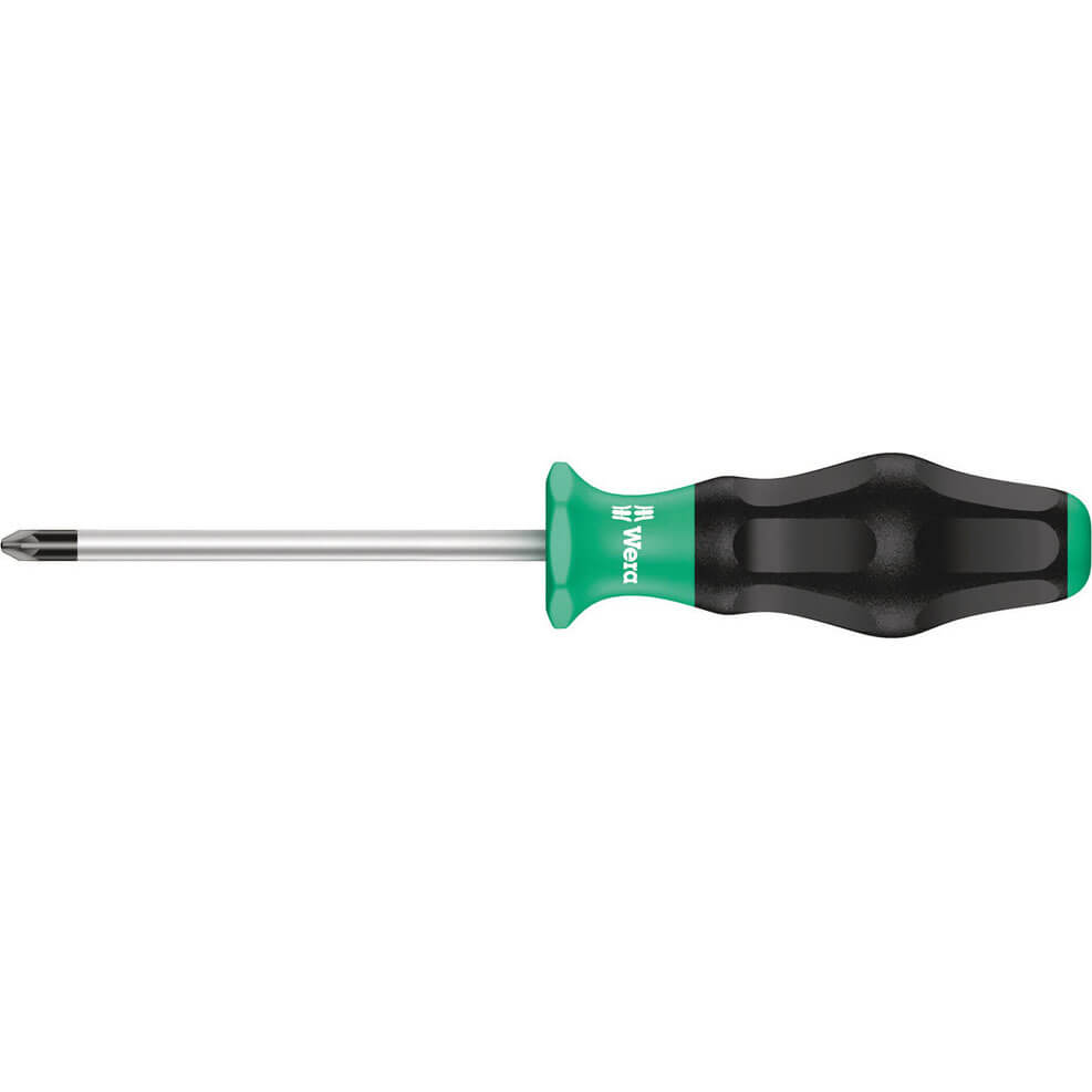 Photo of Wera Kraftform Comfort Pozi Screwdriver Pz1 80mm