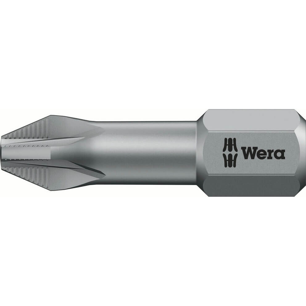 Photo of Wera 856/1tz Acr Extra Tough Pozi Screwdriver Bits Pz1 25mm Pack Of 1