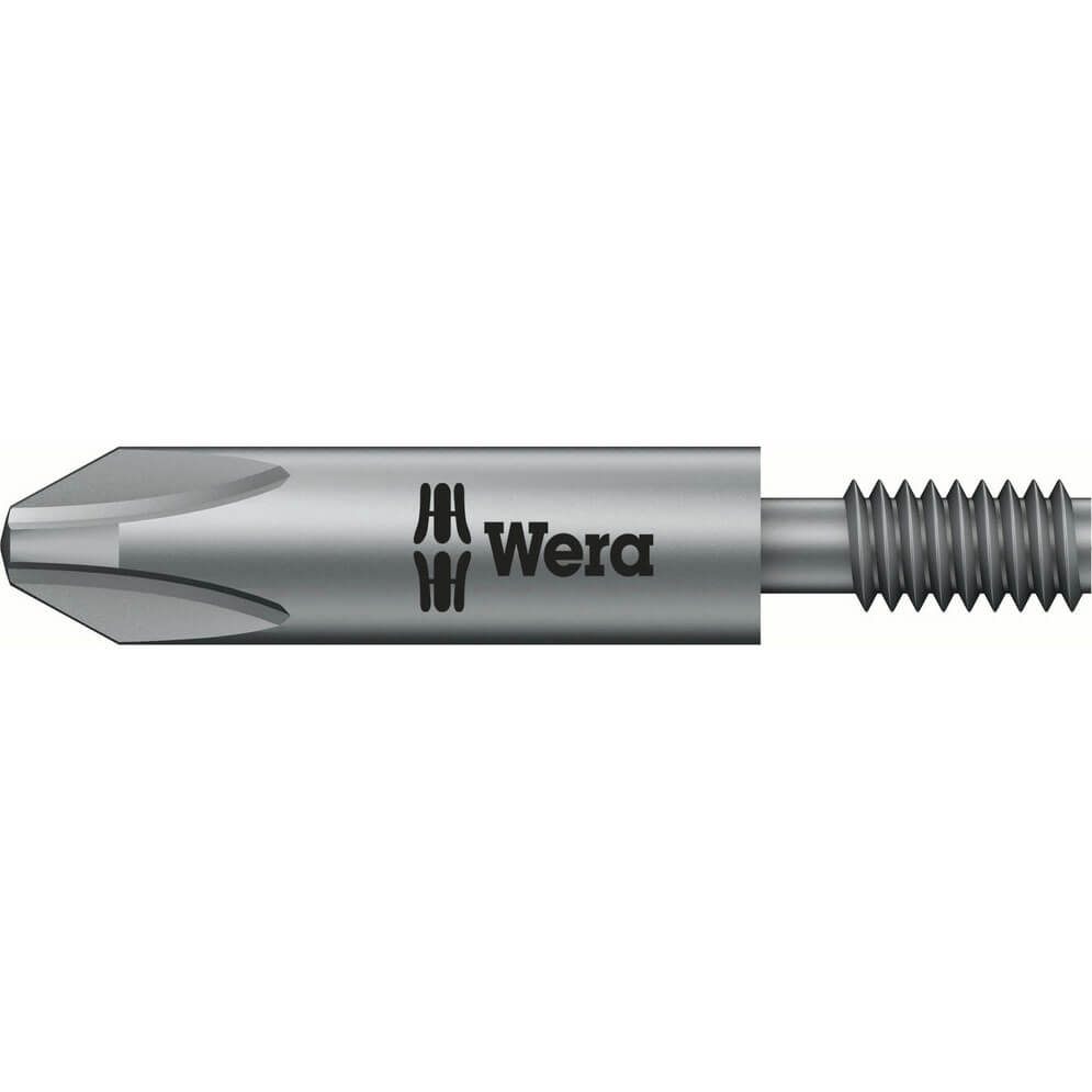 Photo of Wera 851/11 Extra Tough M4 Threaded Drive Phillips Screwdriver Bits Ph1 33mm Pack Of 1