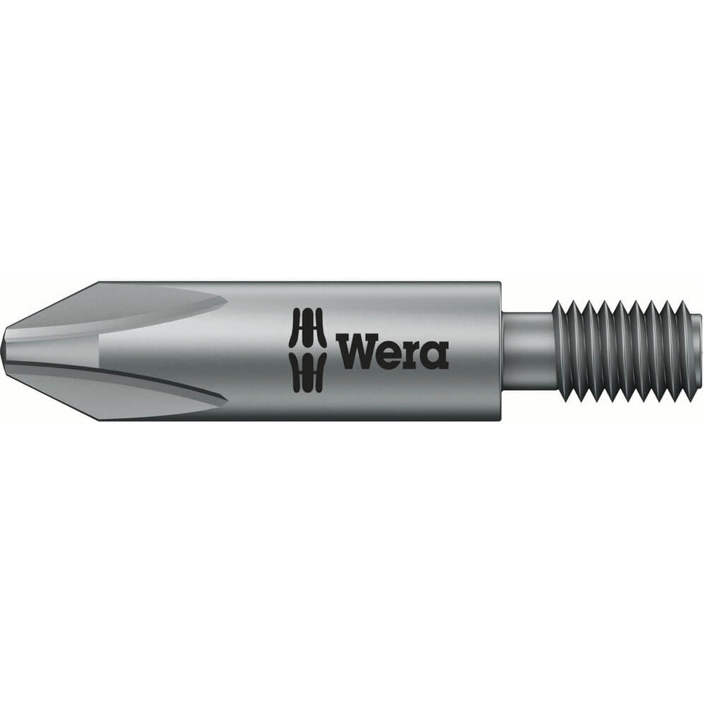 Photo of Wera 851/12 Extra Tough M5 Threaded Drive Phillips Screwdriver Bits Ph2 50mm Pack Of 1