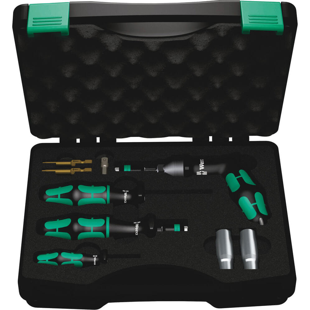 Photo of Wera 7443/61/9 Tyre Pressure Control System Assembly Tool Kit