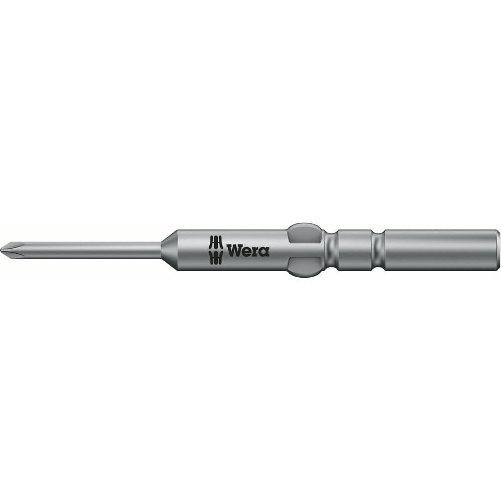 Photo of Wera 851/22 J Hios 5mm Direct Drive Phillips Screwdriver Bits Ph00 60mm Pack Of 1