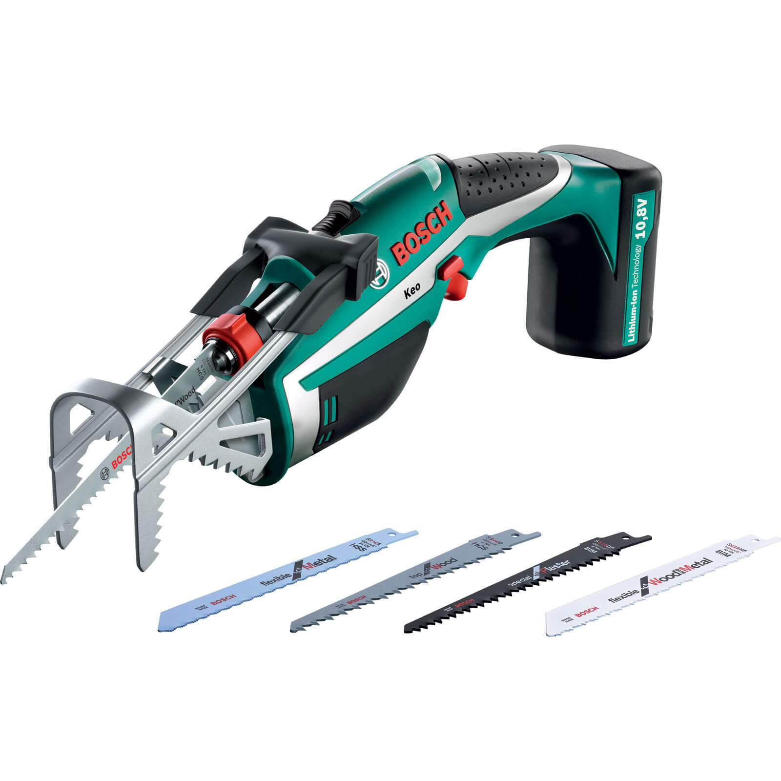 Bosch KEO 10.8v Cordless Reciprocating Garden Pruning Kit Saw Kit