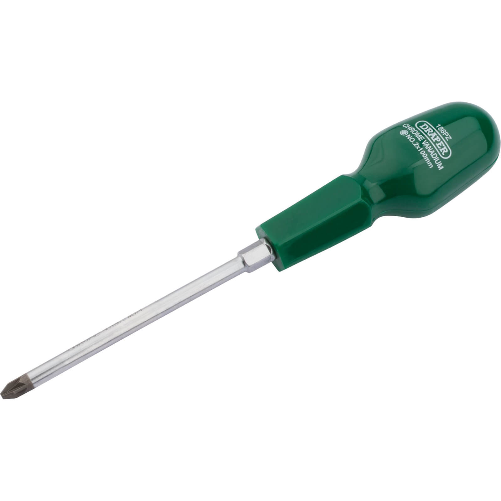 Photo of Draper Cabinet Pattern Pozi Screwdriver Pz2 100mm