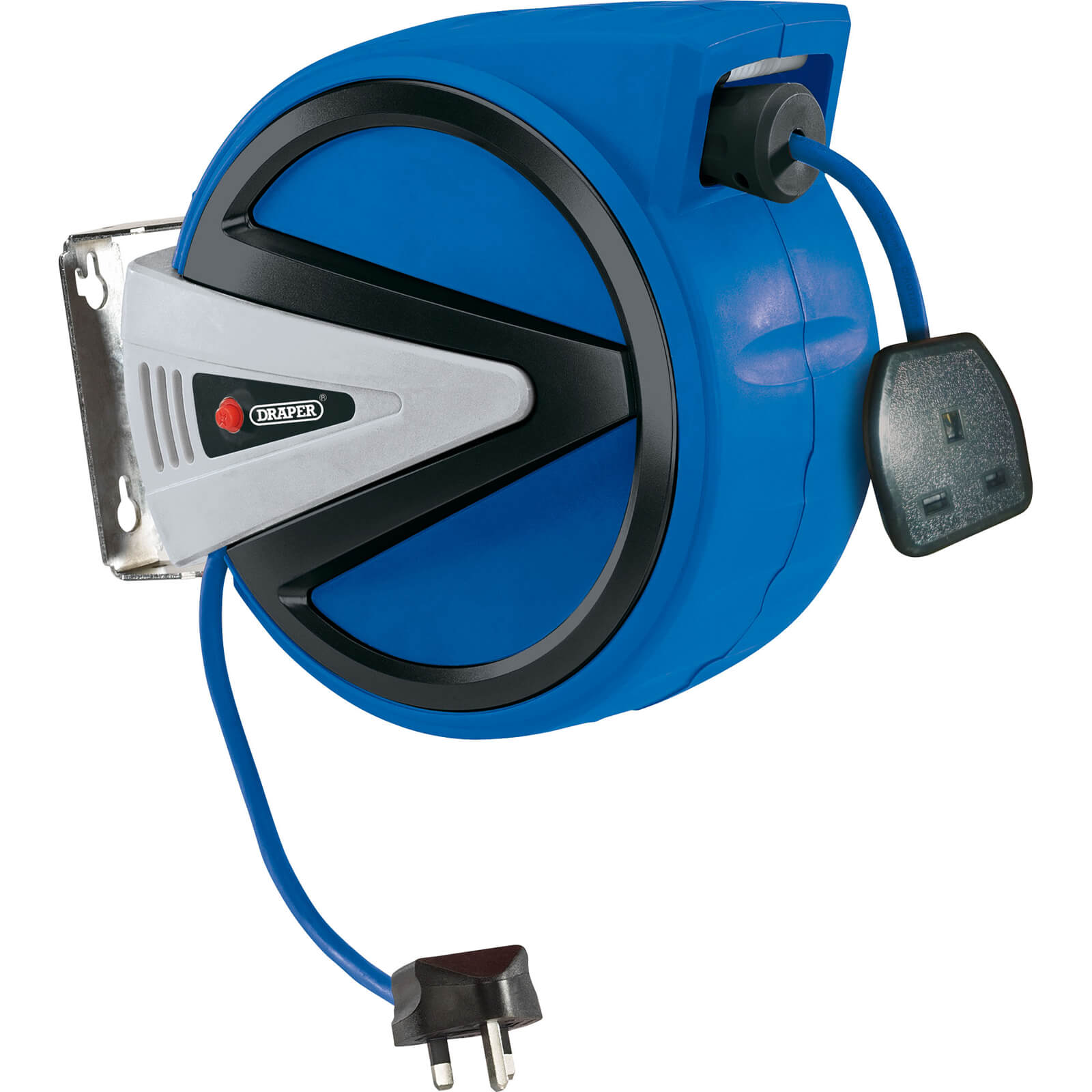Photo of Draper Retractable Extension Lead Cable Reel 10m