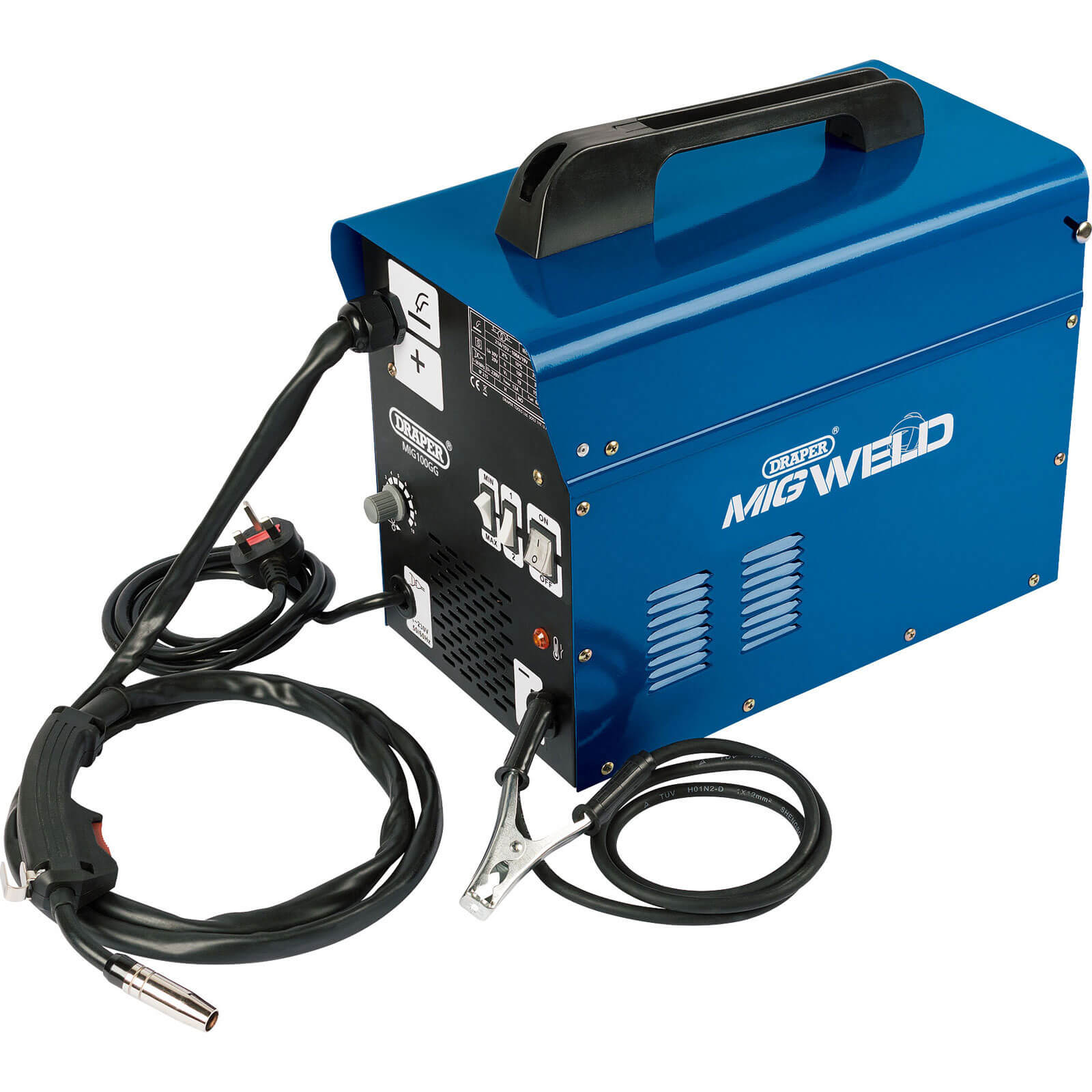 Draper MIG100 100Amp Gas/Gasless Mig Welder | Mig Welders