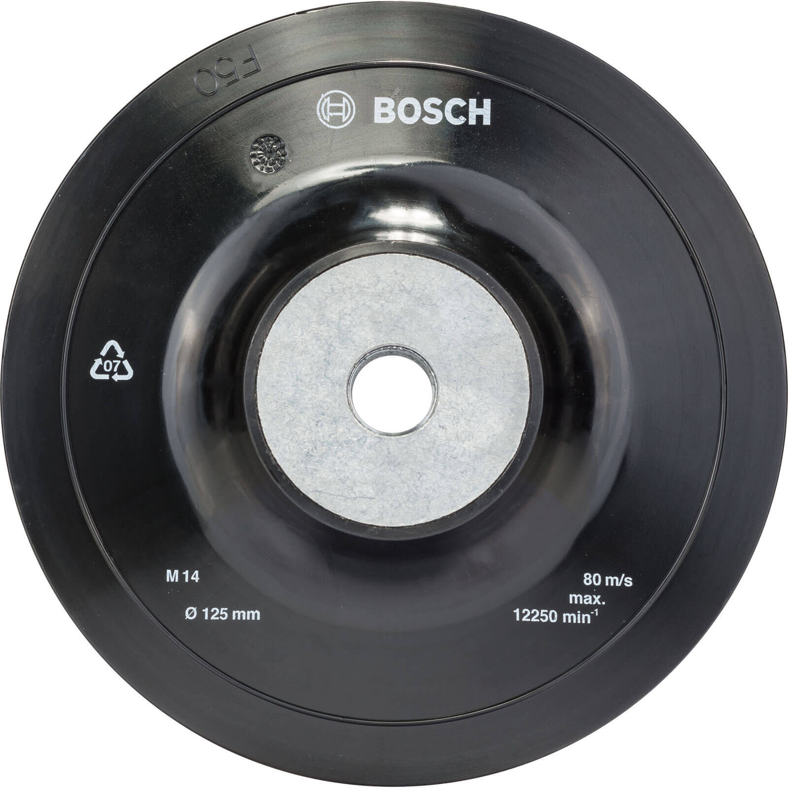Photo of Bosch M14 Angle Grinder Backing Pad 125mm