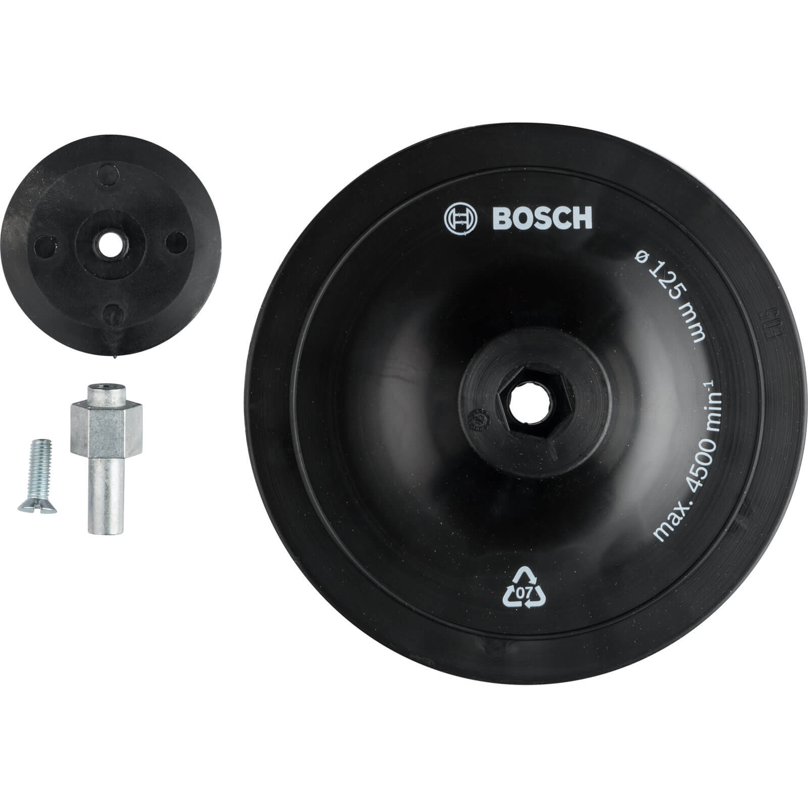 Photo of Bosch Backing Pad And Shank For Drills 125mm