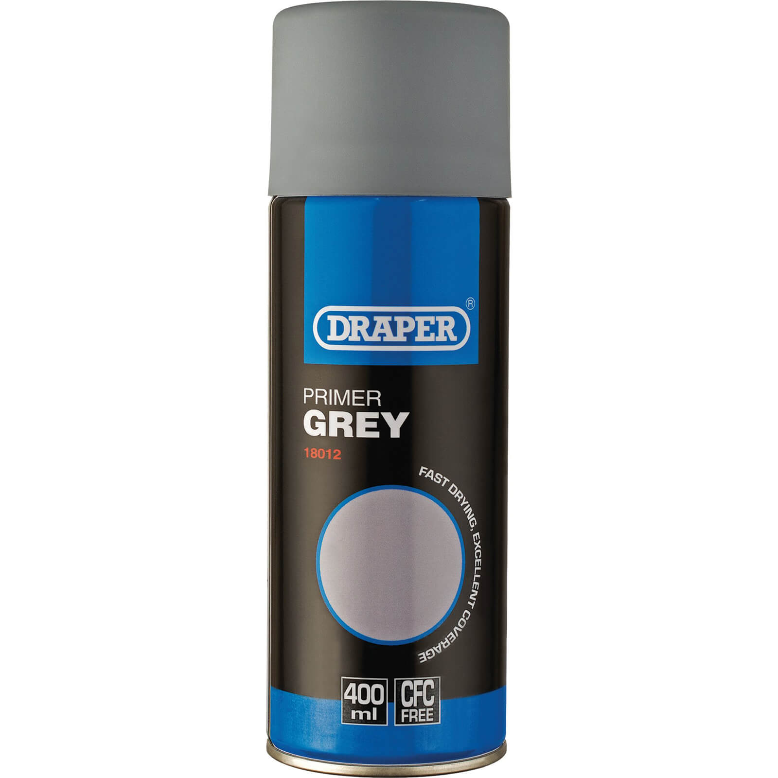 Photo of Draper Primer Spray Paint Grey 400ml