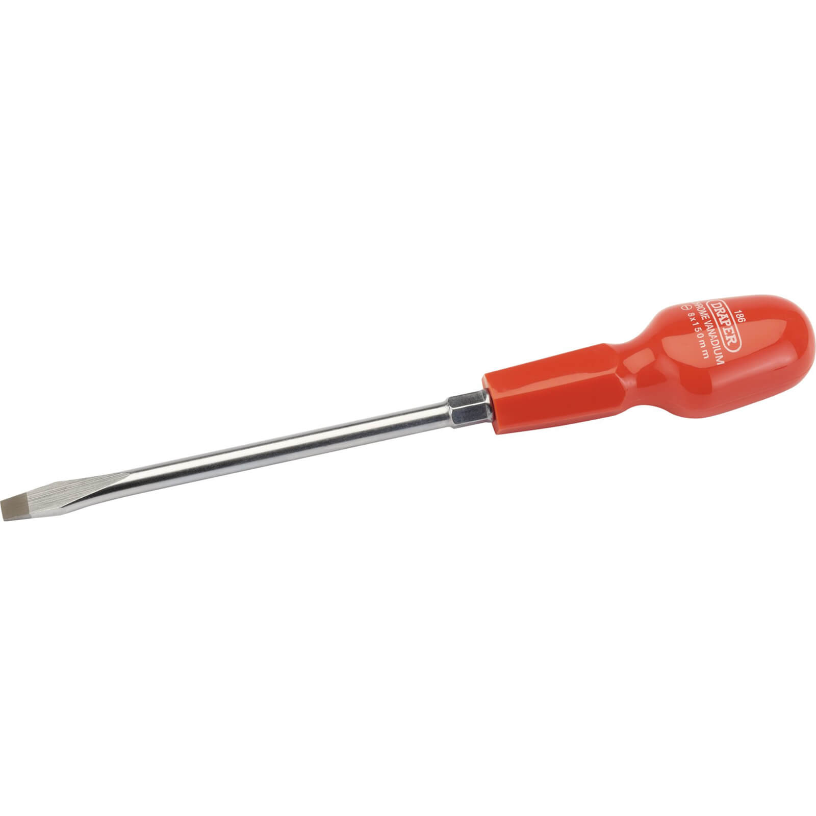 Photo of Draper Flared Slotted Screwdriver 8mm 150mm