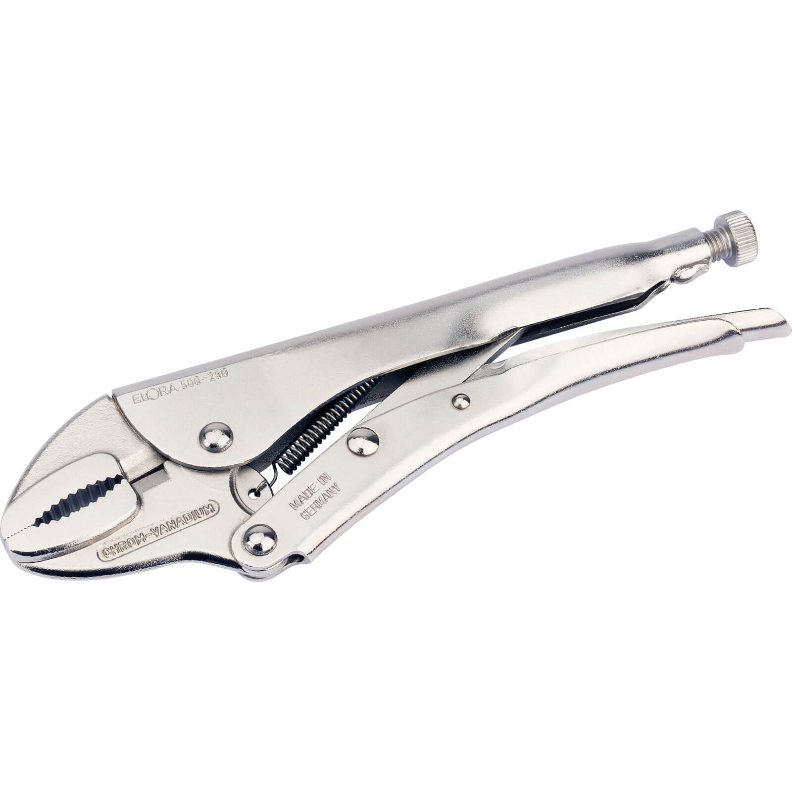 Photo of Elora Curved Jaw Self Grip Pliers 180mm