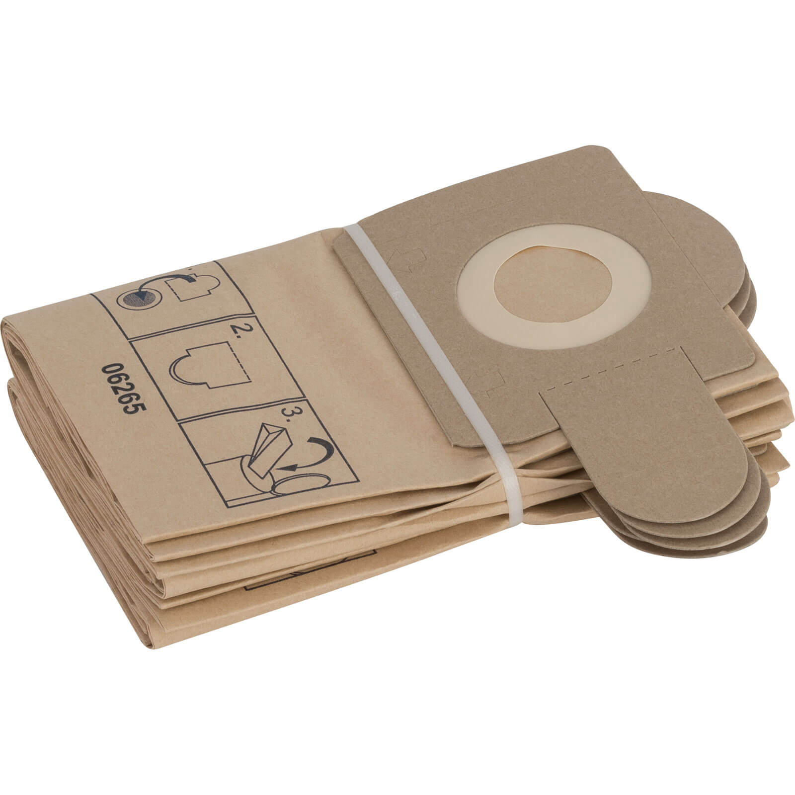 Photo of Bosch Paper Filter Bags For Pas 11-21- 12-17 & 12-27f Pack Of 5