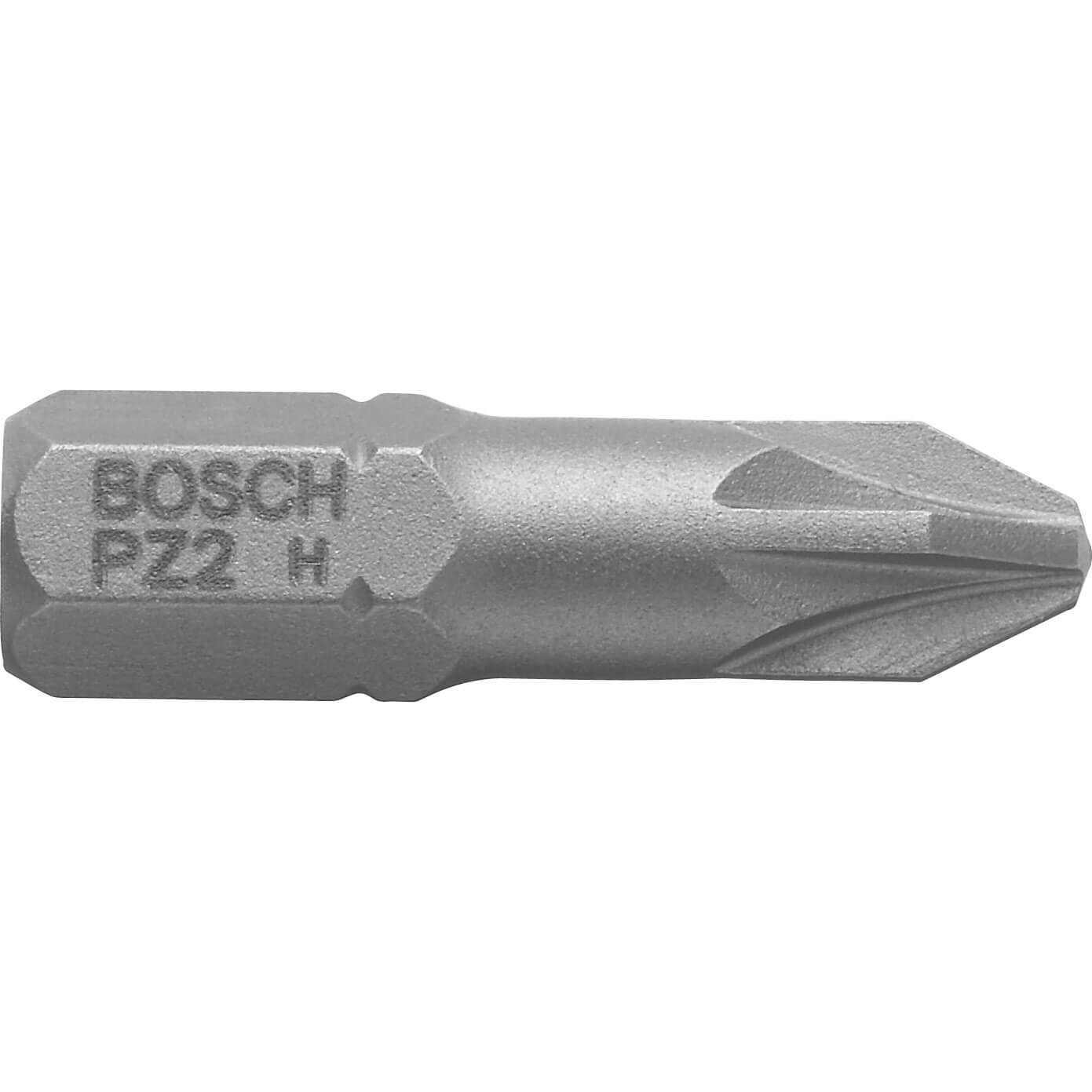 Photo of Bosch Pz2 Tic Tac Box Extra Hard Pozi Screwdriver Bits Pz2 25mm Pack Of 25