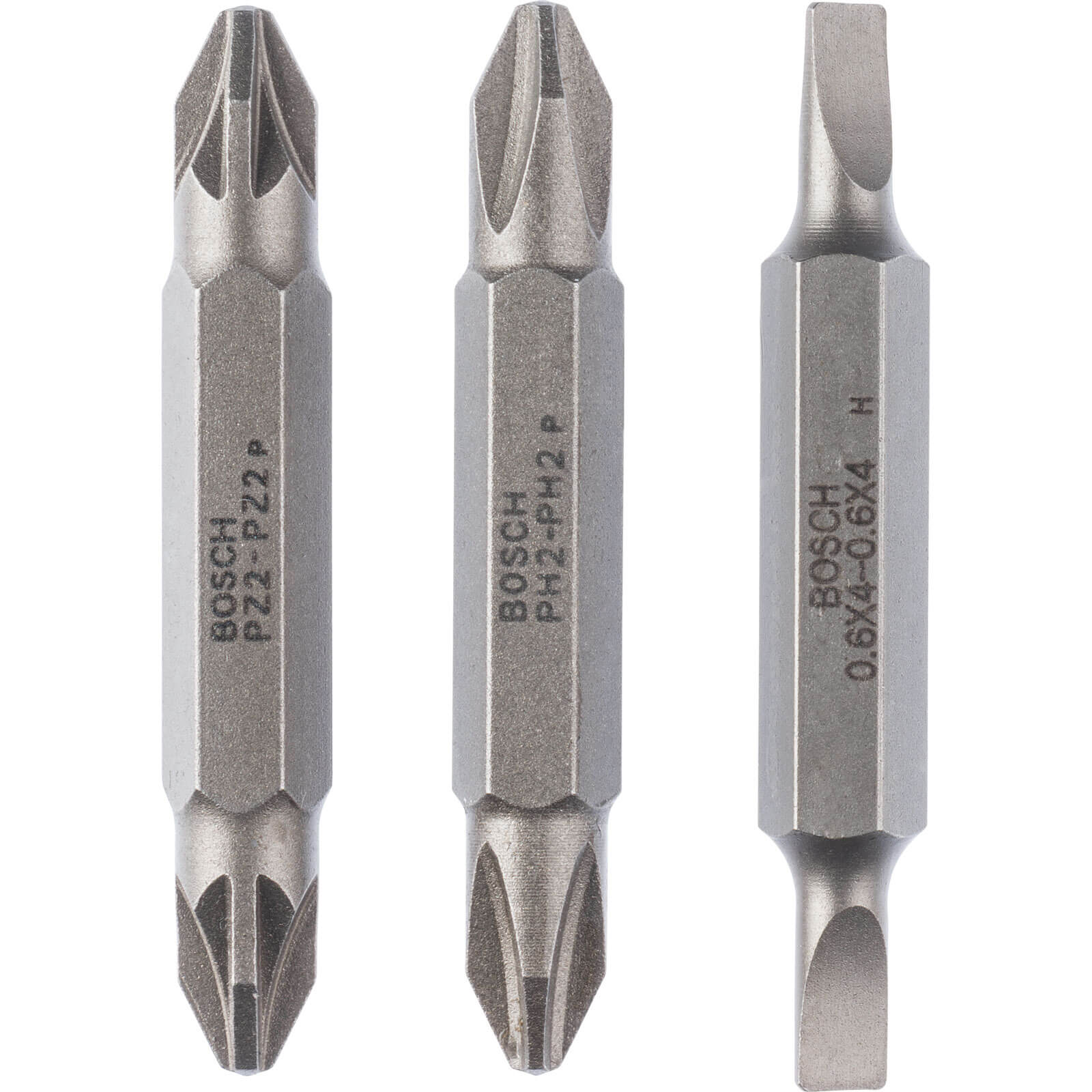 Photo of Bosch 3 Piece Double Ended Screwdriver Bit Set