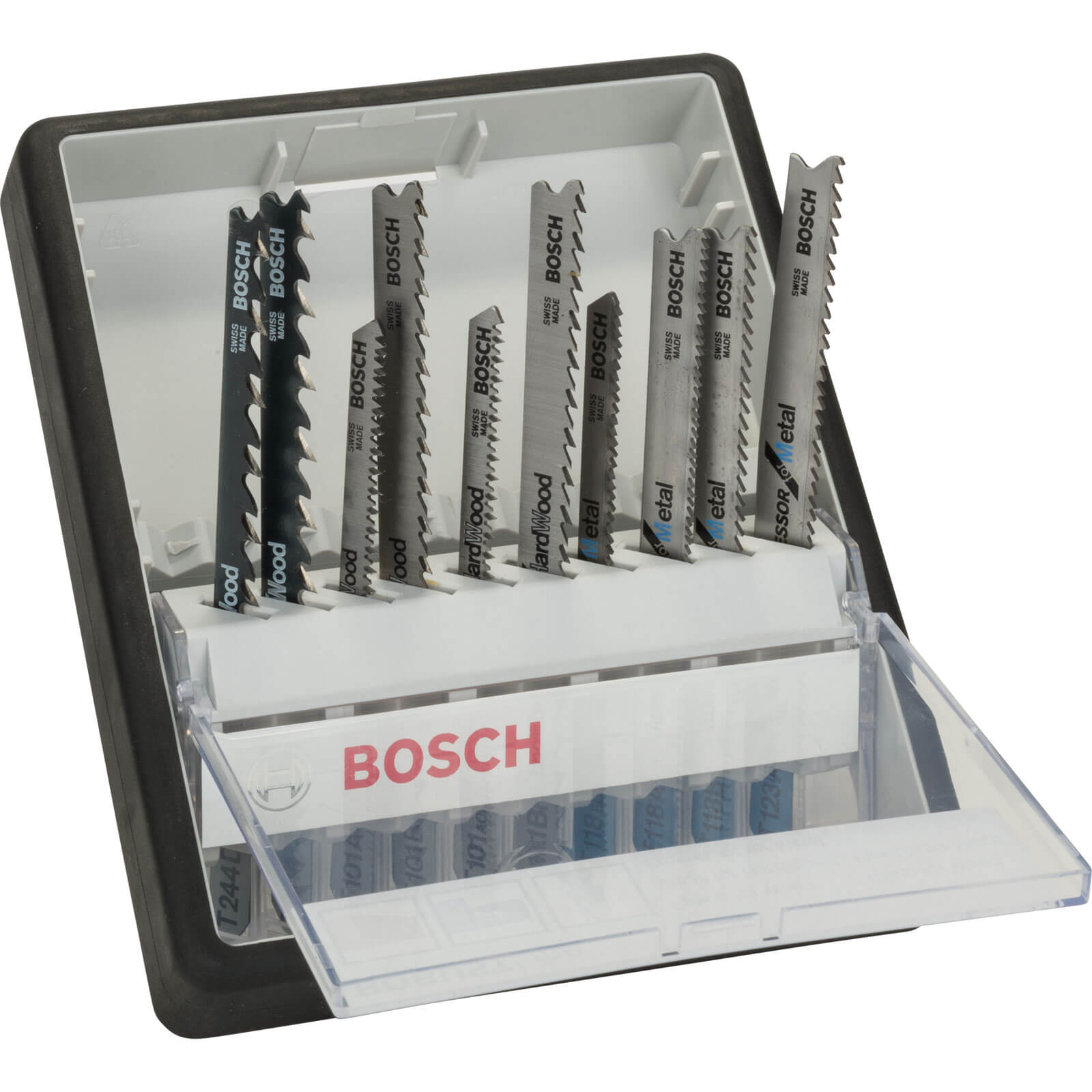Photo of Bosch 10 Piece Metal And Wood Cutting Jigsaw Blade Set