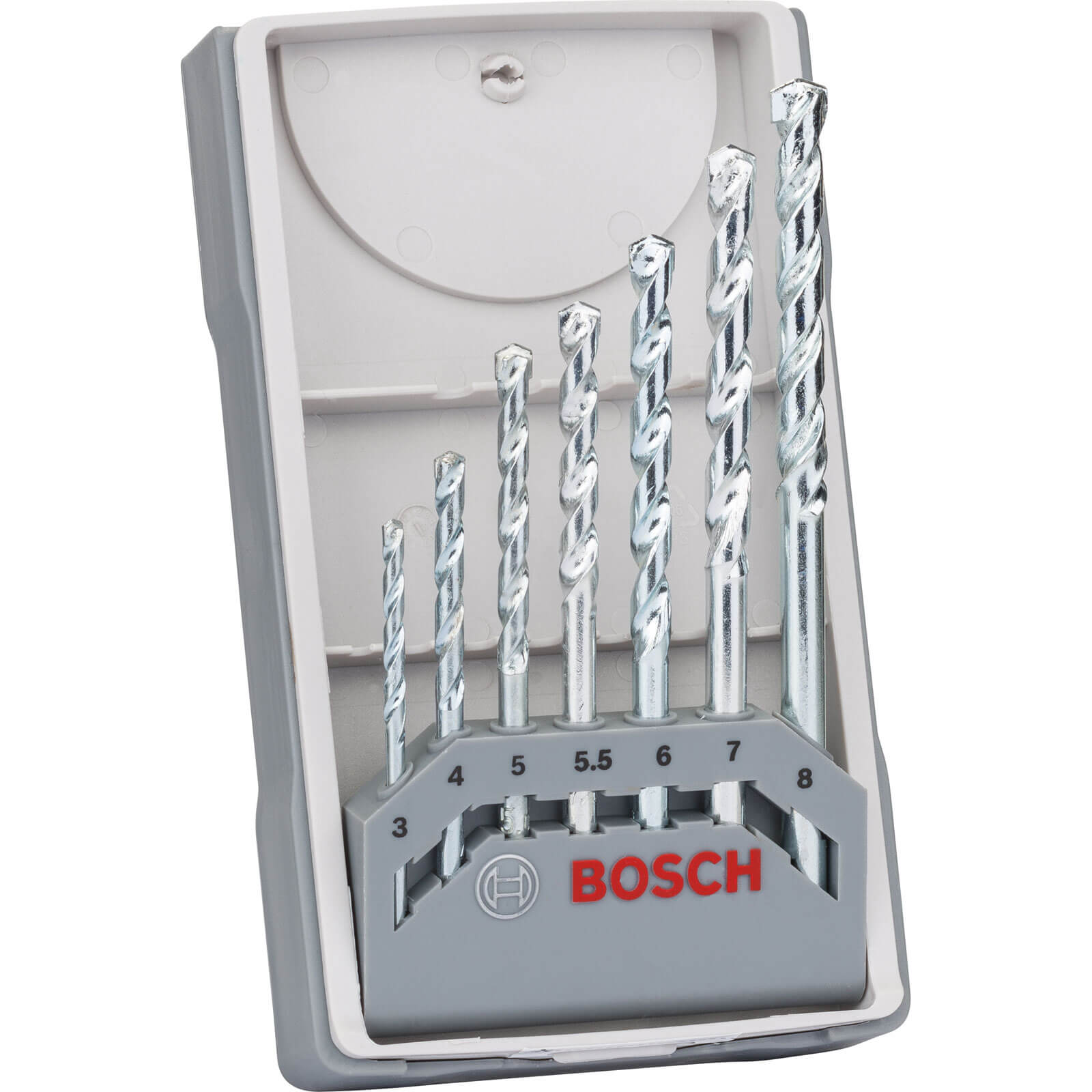 Photo of Bosch 7 Piece Impact Masonry Drill Bit Set