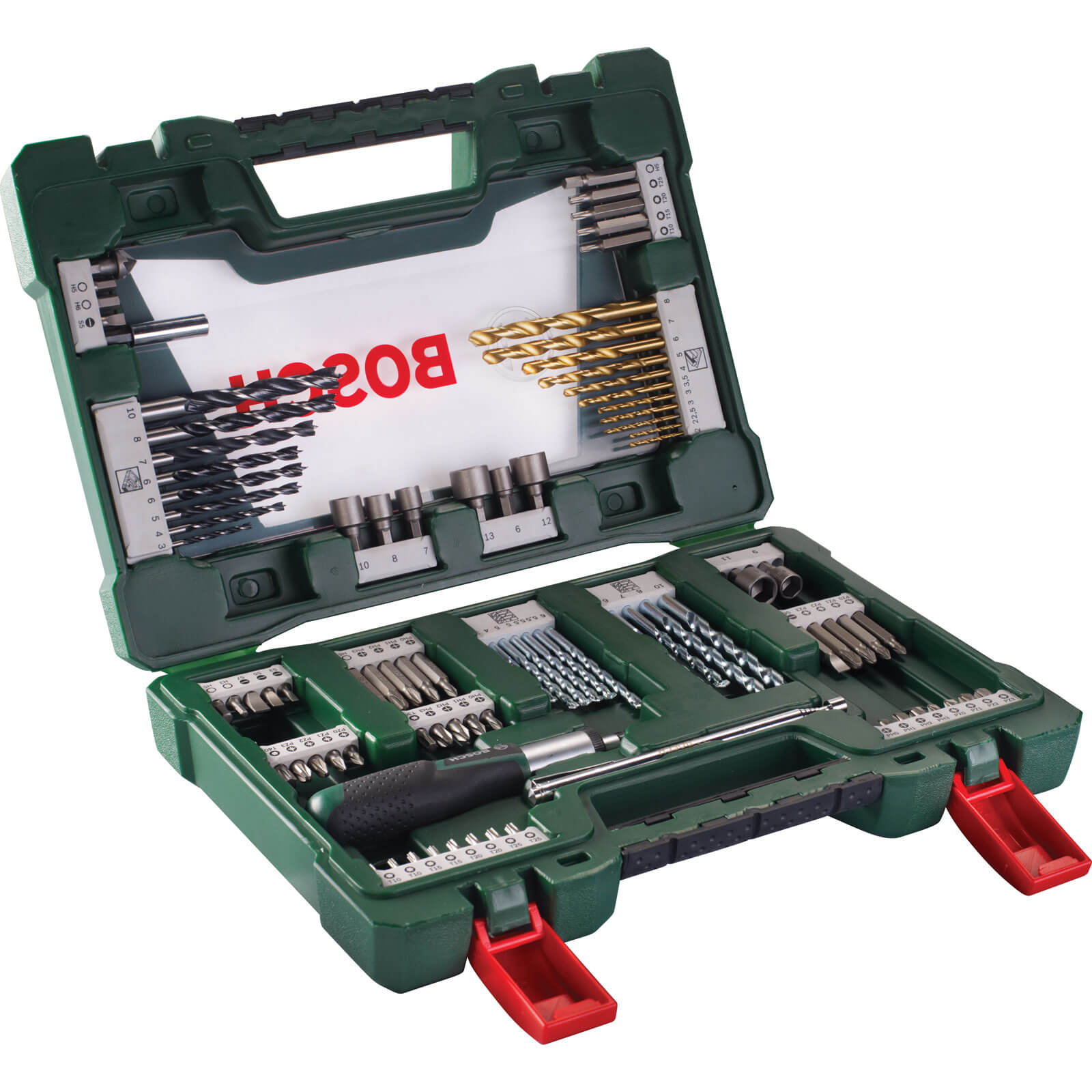 Photo of Bosch 91 Piece Drill And Screwdriver Bit Set