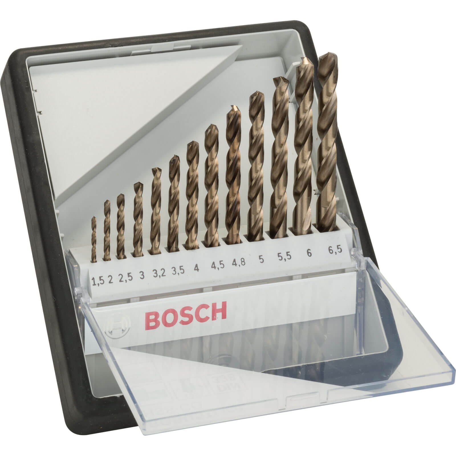 Photo of Bosch Robust Line 13 Piece Hss-co Drill Bit Set