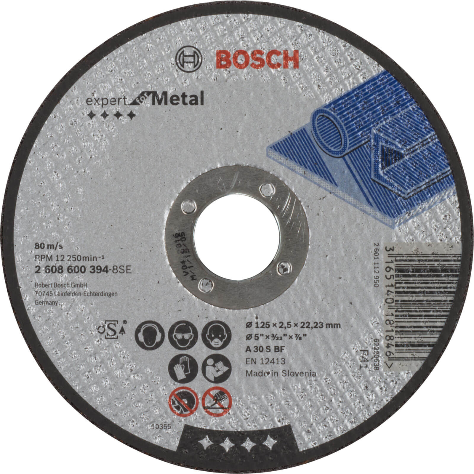 Photo of Bosch Expert A30s Bf Flat Metal Cutting Disc 125mm