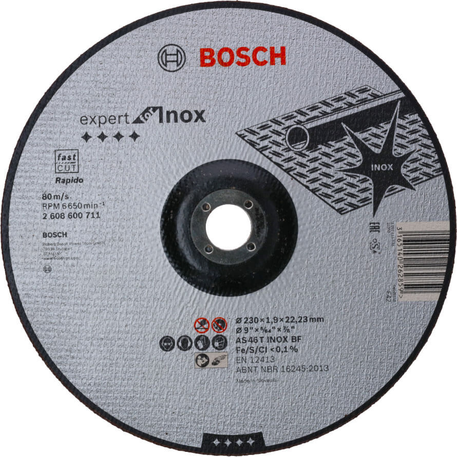 Photo of Bosch Expert Inox Thin Metal Steel Cutting Disc 230mm