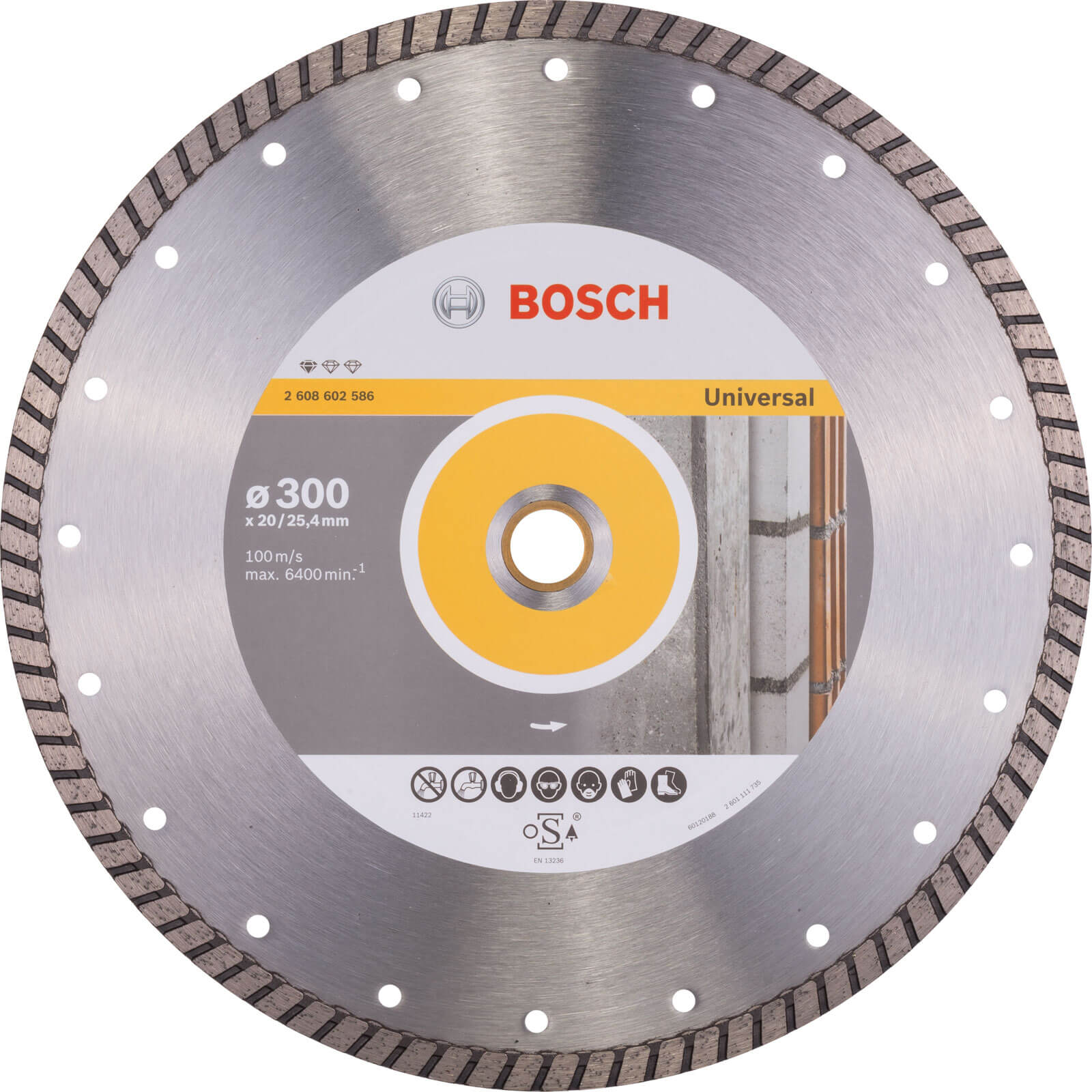 Photo of Bosch Turbo Diamond Disc Universal 300mm