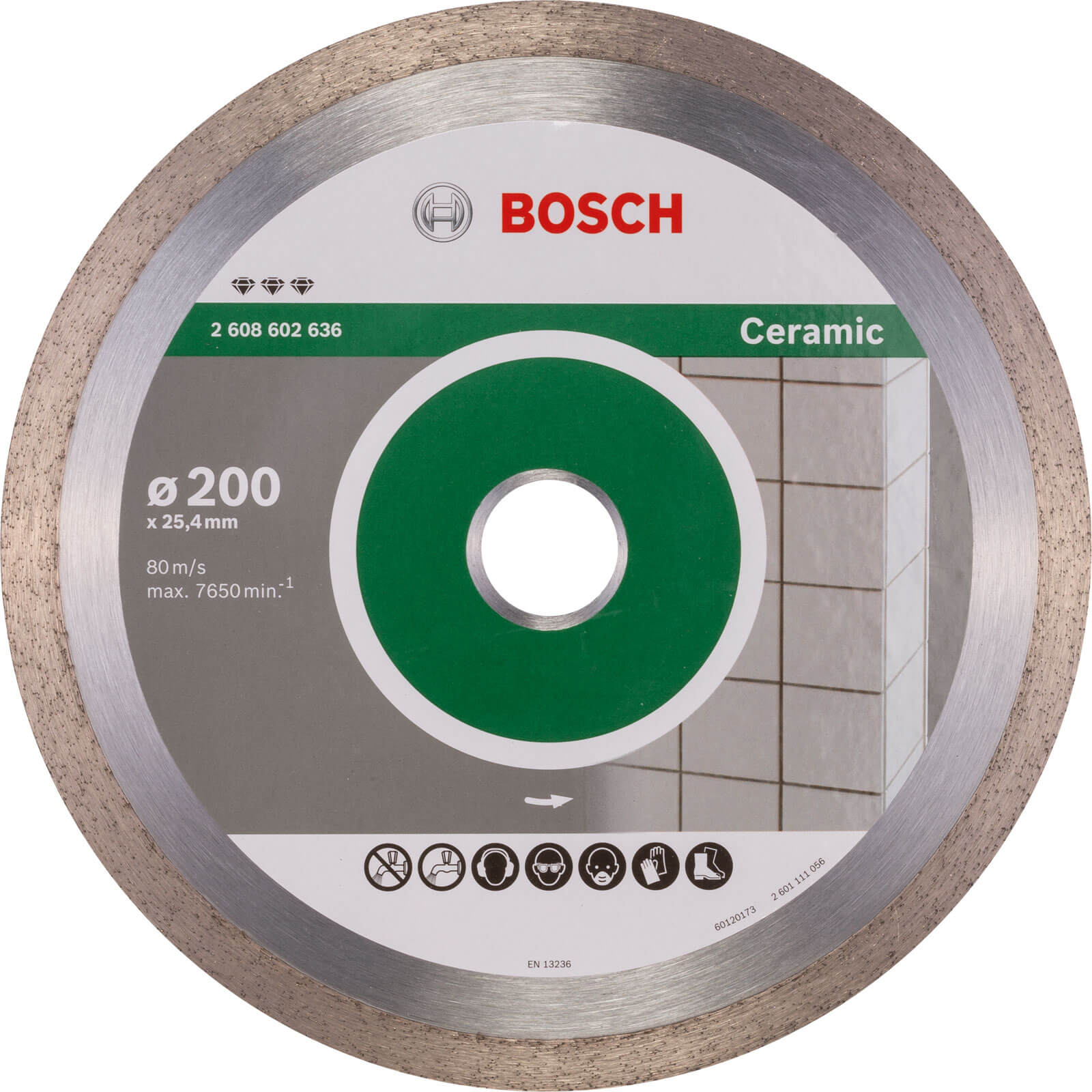Photo of Bosch Ceramic Diamond Cutting Disc 200mm