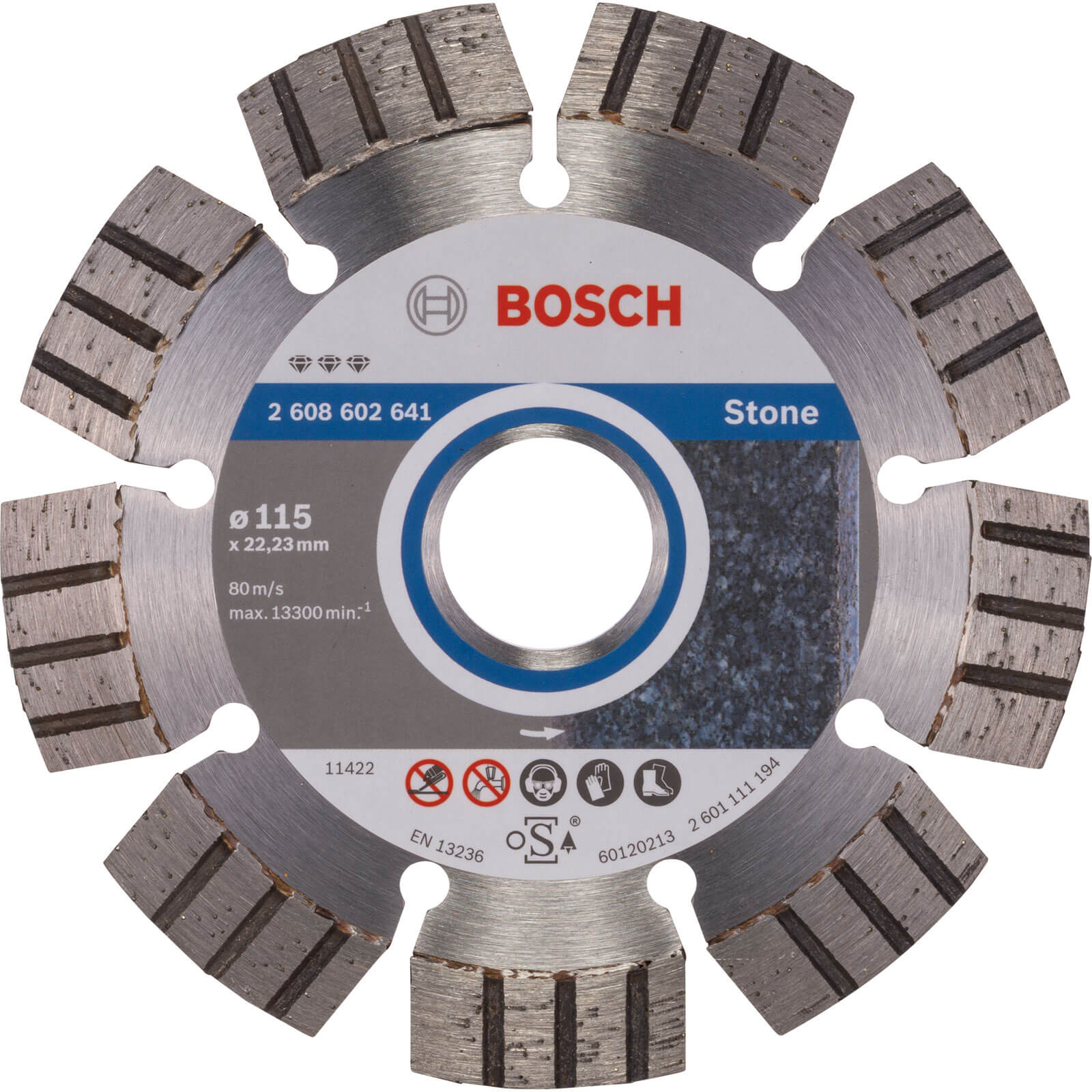 Photo of Bosch Best Stone Diamond Cutting Disc 115mm