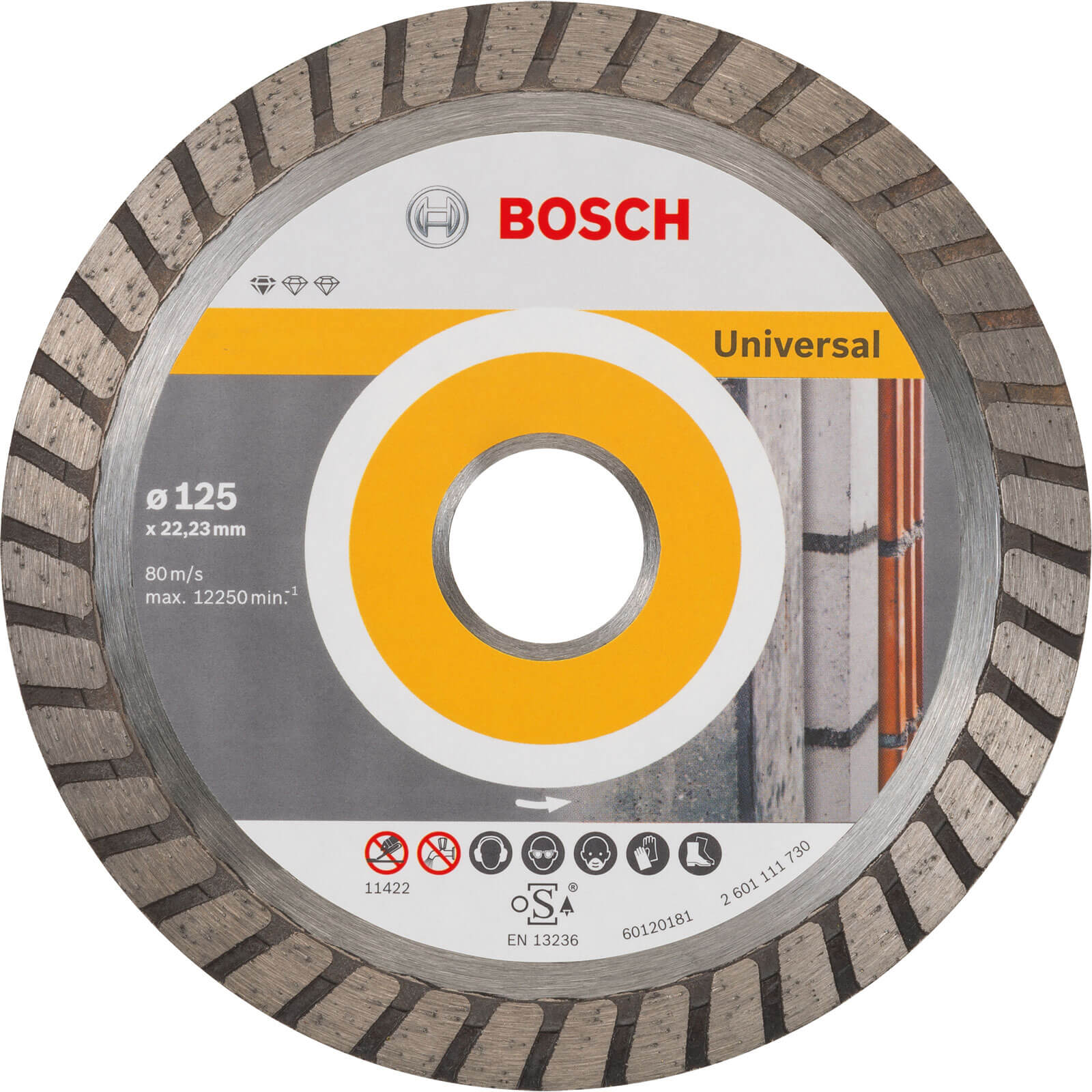 Photo of Bosch Standard Universal Cutting Diamond Disc 125mm
