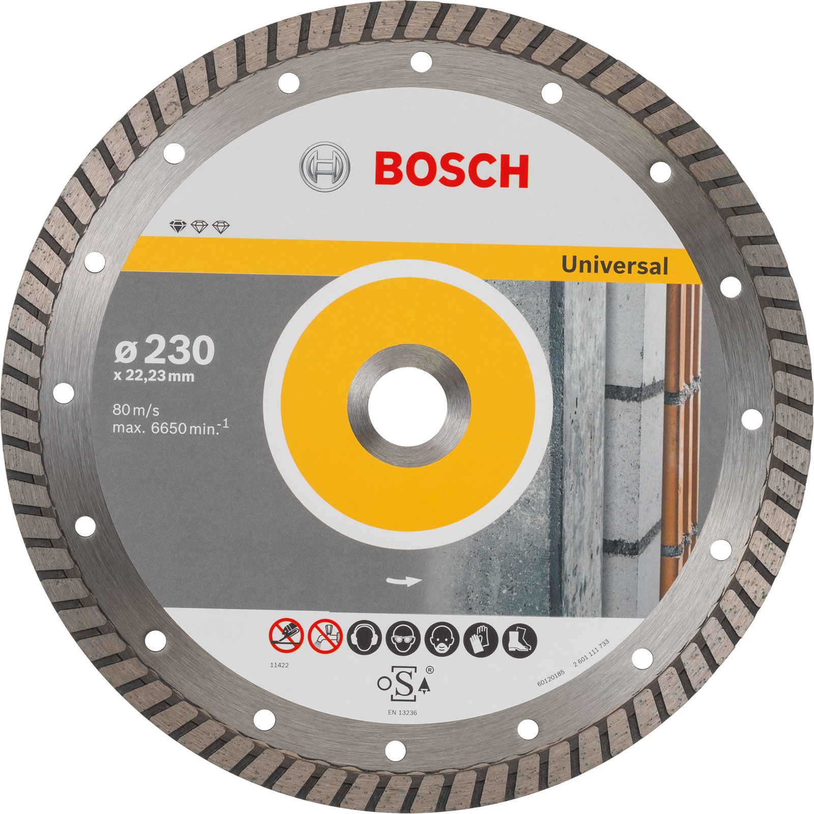 Photo of Bosch Standard Universal Cutting Diamond Disc 230mm
