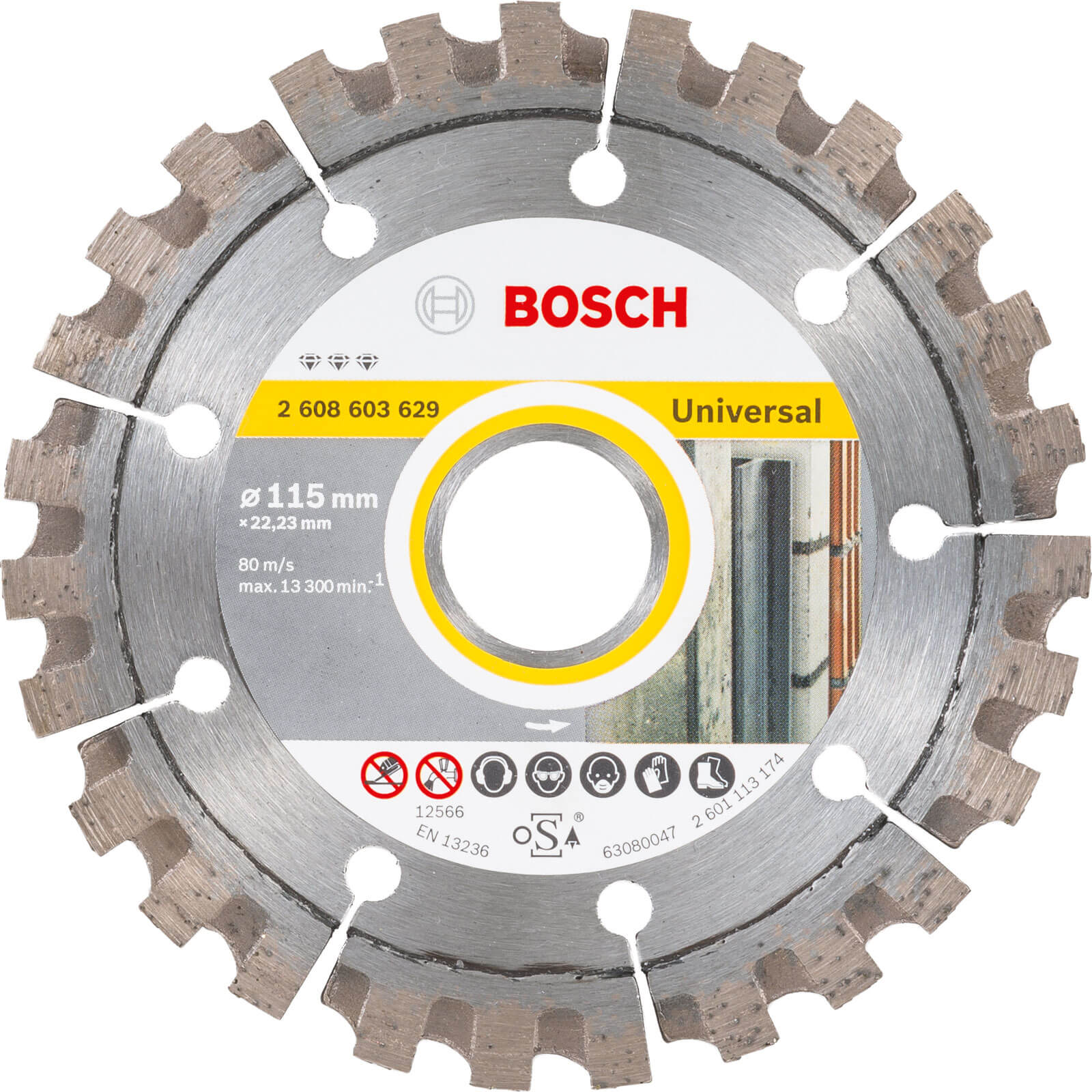 Photo of Bosch Best Universal Diamond Cutting Disc 115mm 2.2mm 22mm