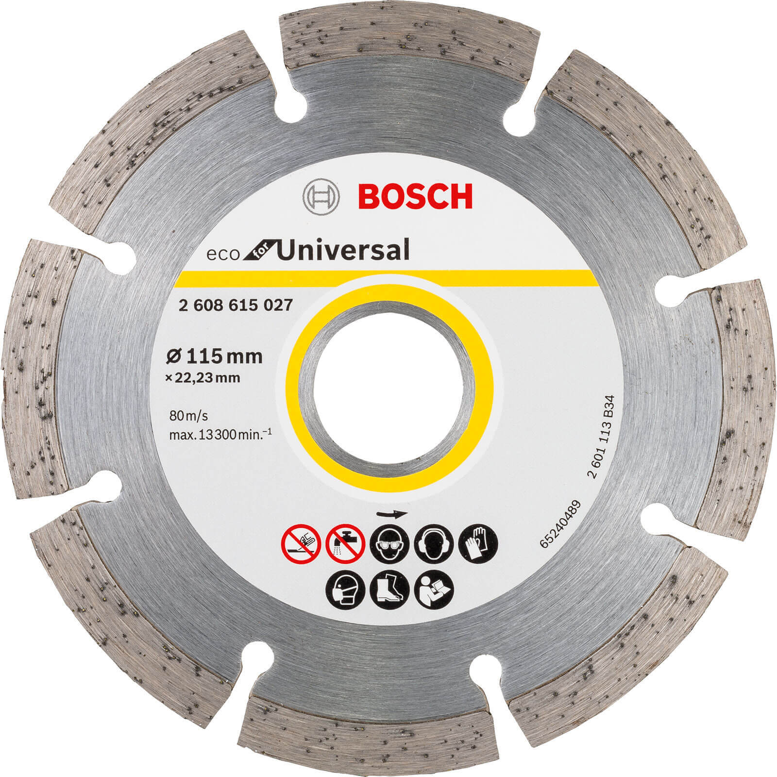 Photo of Bosch Eco Universal Segmented Diamond Cutting Disc 115mm 2mm 22mm