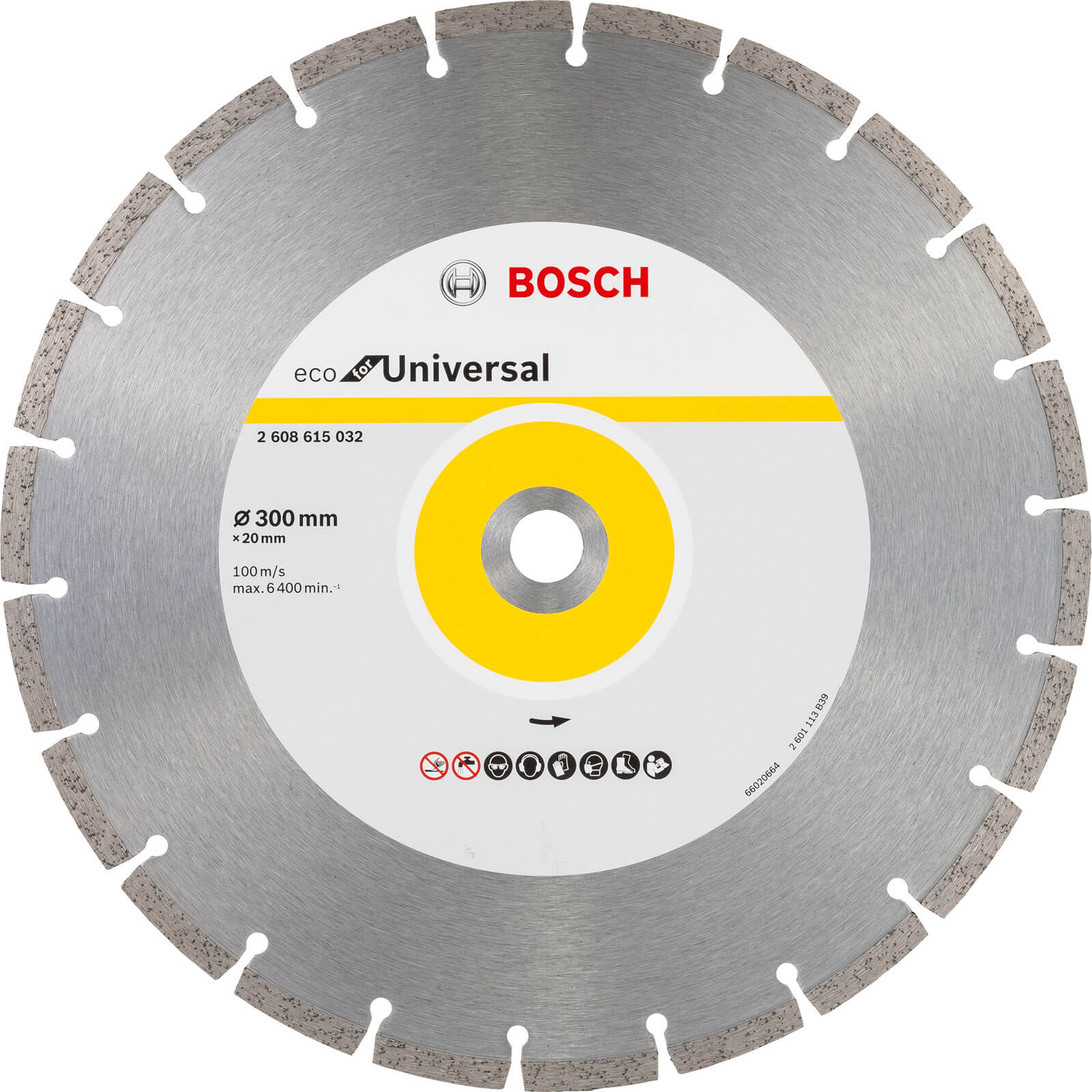 Photo of Bosch 300mm Eco Universal Diamond Blade 300mm