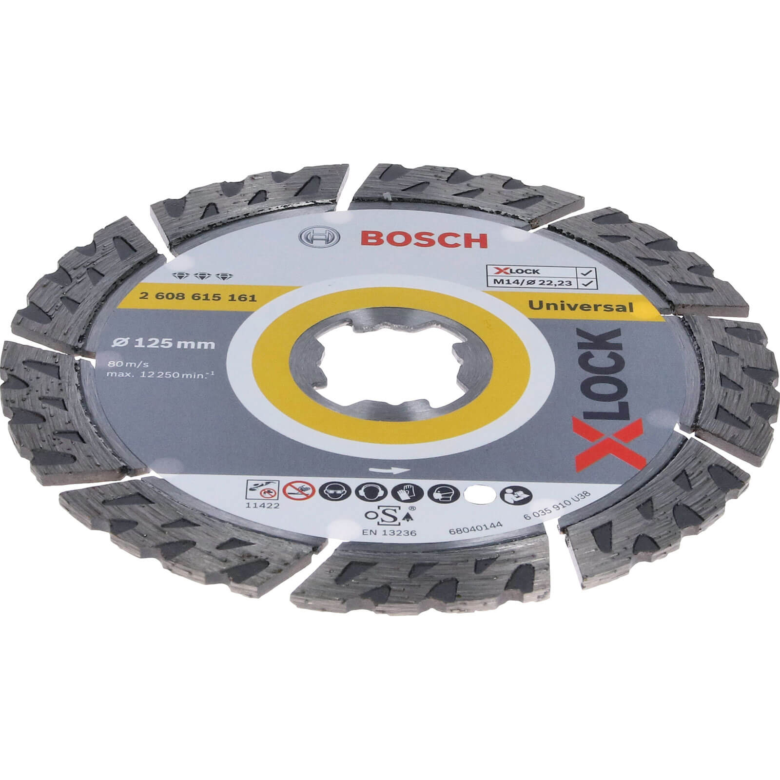Photo of Bosch X Lock Best Universal Diamond Cutting Disc 125mm 2.4mm 22mm