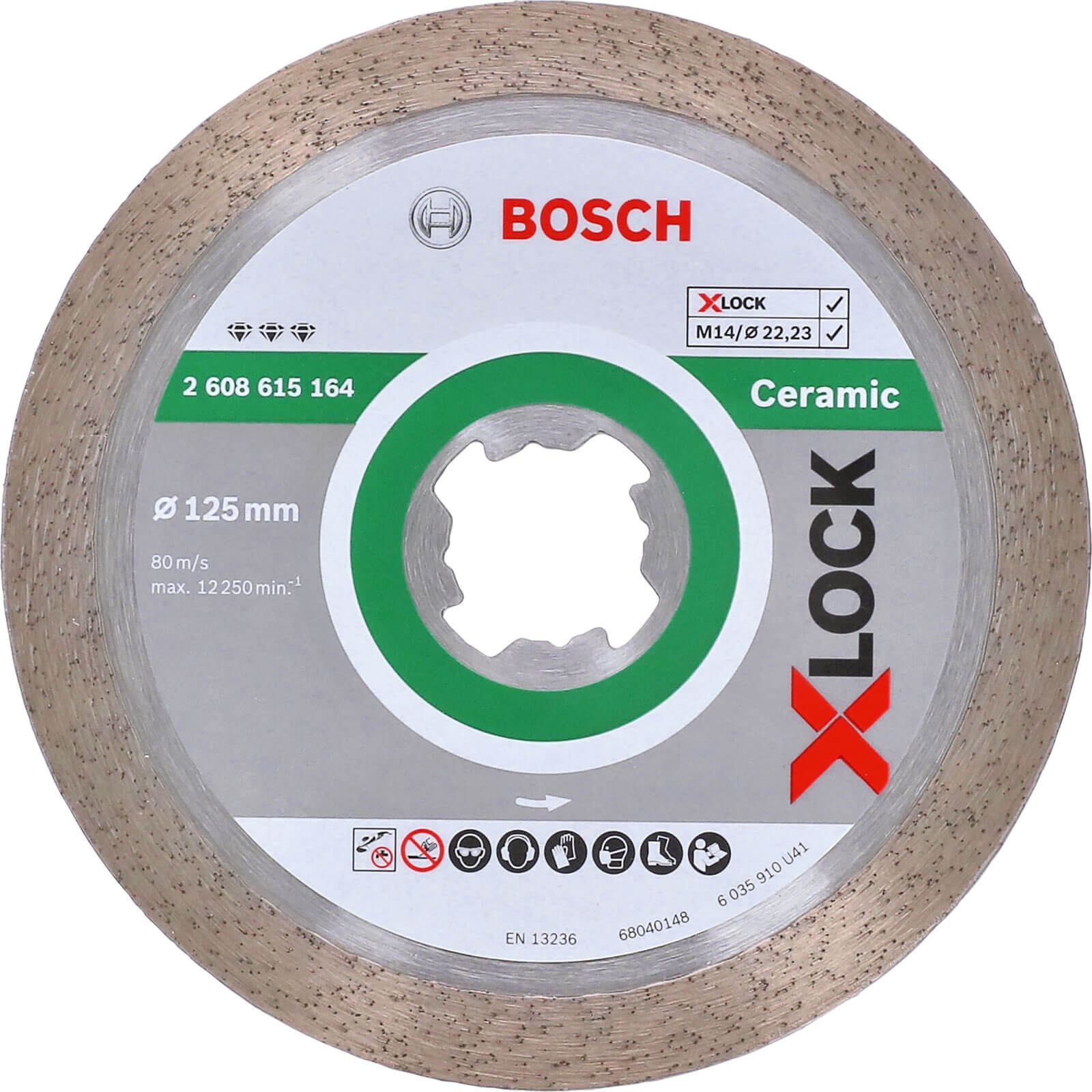 Photo of Bosch X Lock Best Diamond Cutting Disc For Ceramics 125mm 1.6mm 22mm