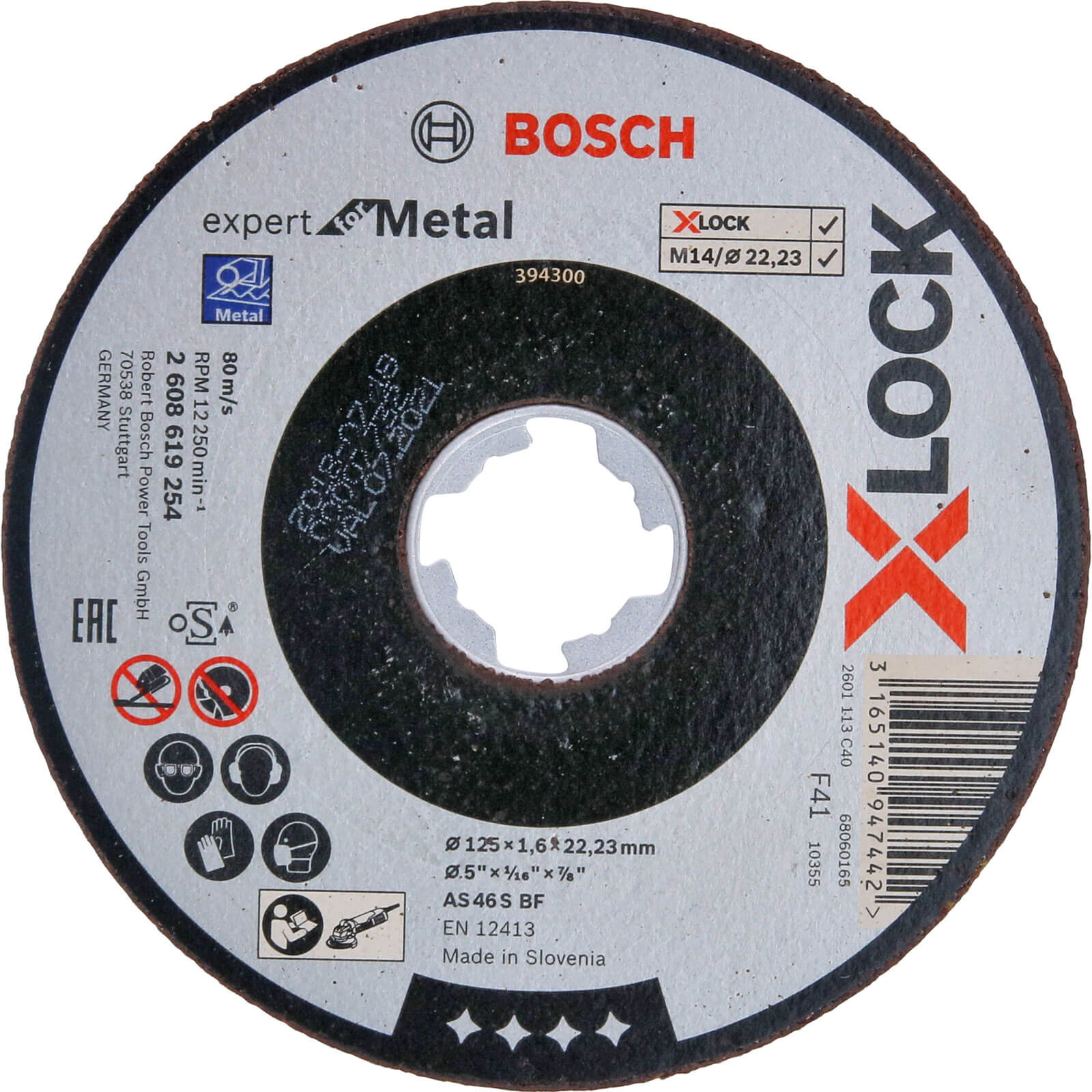 Photo of Bosch Expert X Lock Metal Cutting Disc 125mm 1.6mm 22mm