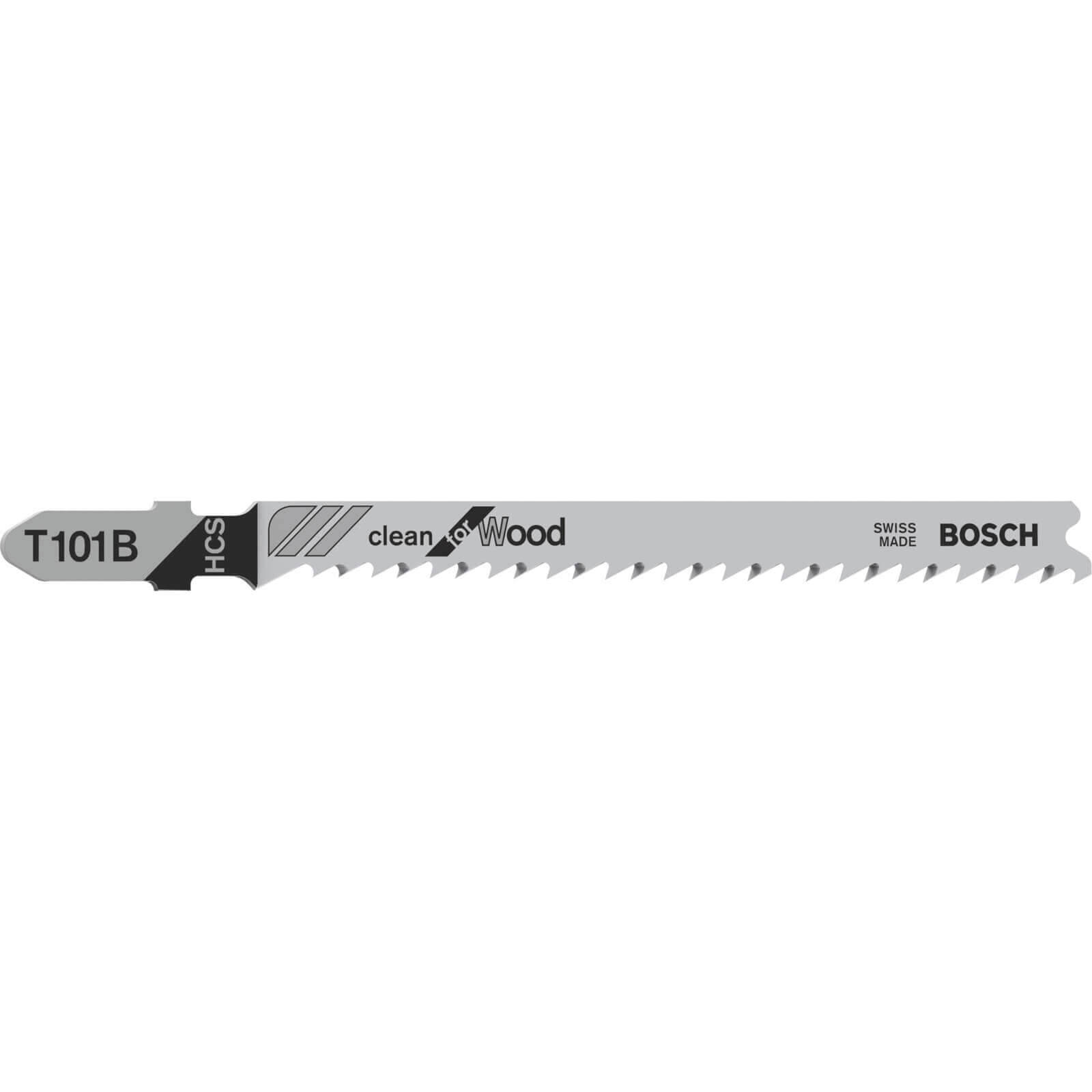 Photo of Bosch T101 B Wood Cutting Jigsaw Blades Pack Of 5