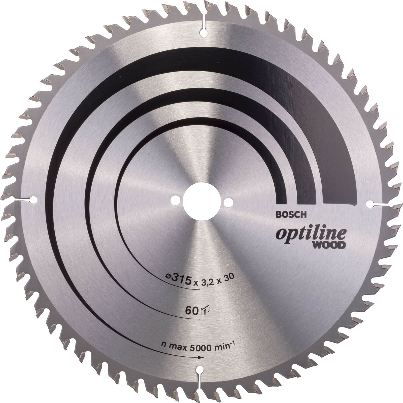 Photo of Bosch Optiline Wood Cutting Table Saw Blade 315mm 60t 30mm