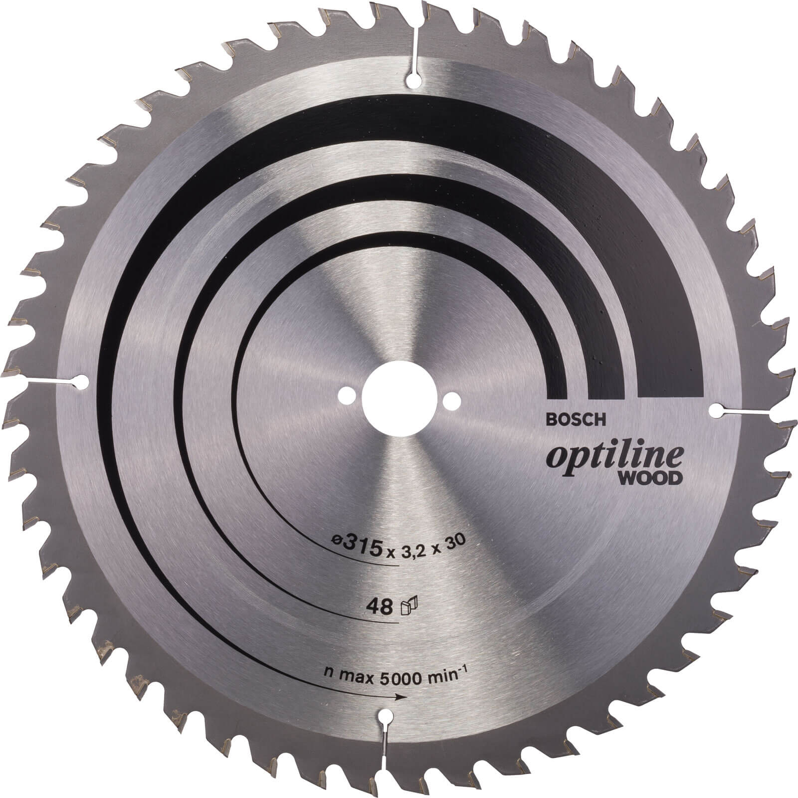 Photo of Bosch Optiline Wood Cutting Table Saw Blade 315mm 48t 30mm