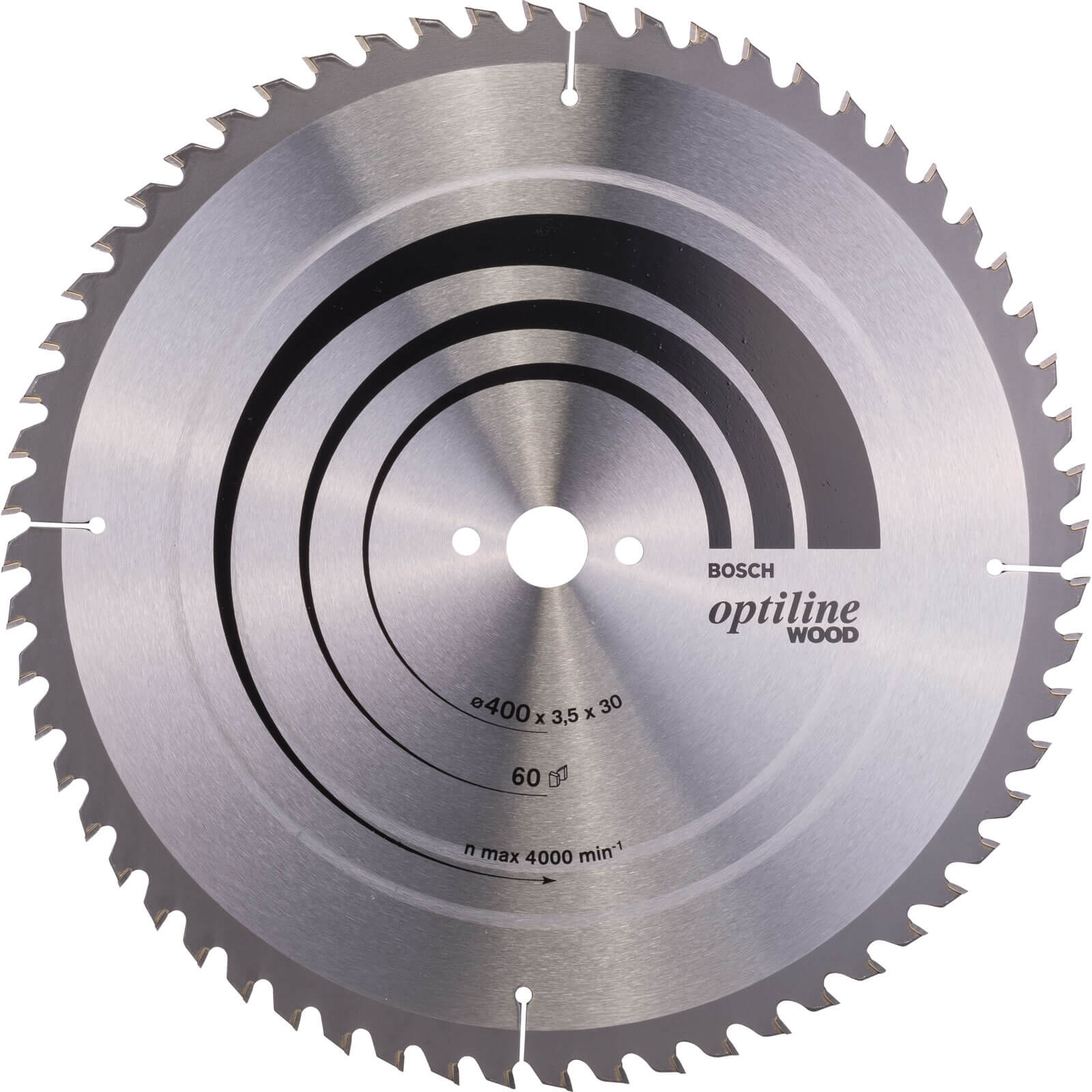 Photo of Bosch Optiline Wood Cutting Table Saw Blade 400mm 60t 30mm