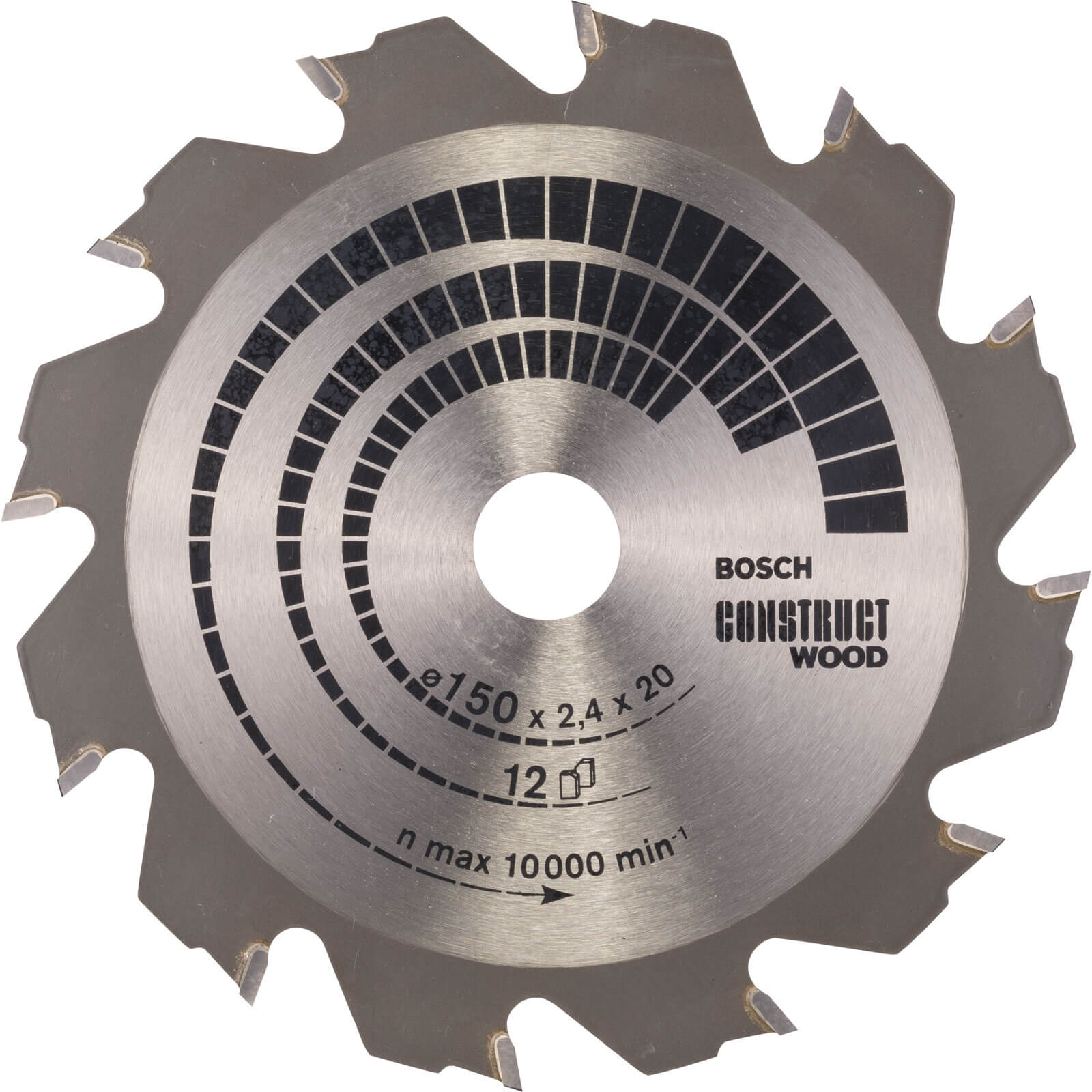 Photo of Bosch Construct Wood Cutting Saw Blade 150mm 12t 20mm