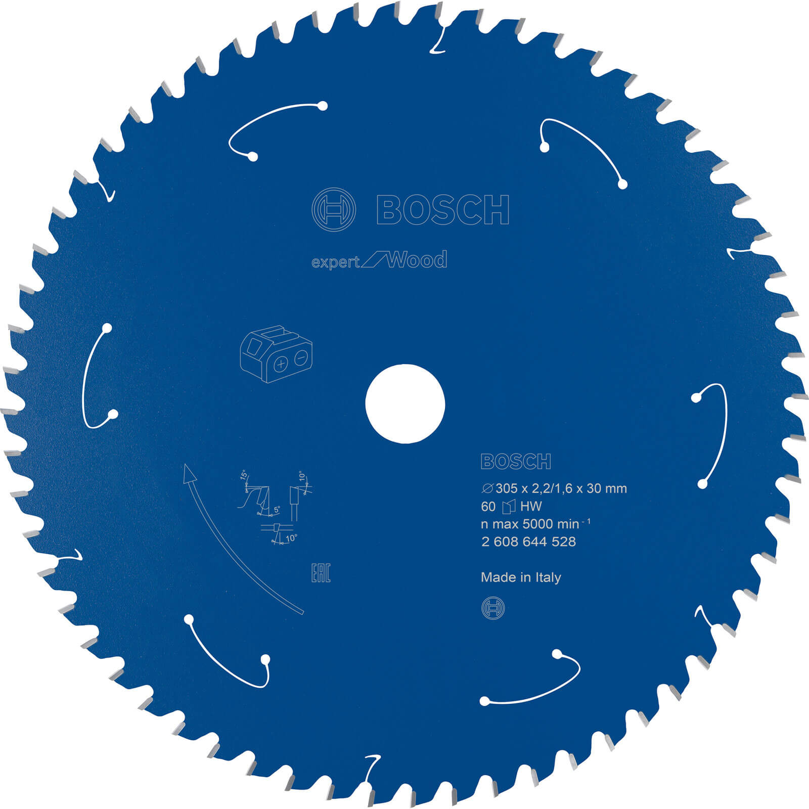 Photo of Bosch Expert Wood Cutting Cordless Mitre Saw Blade 305mm 60t 30mm