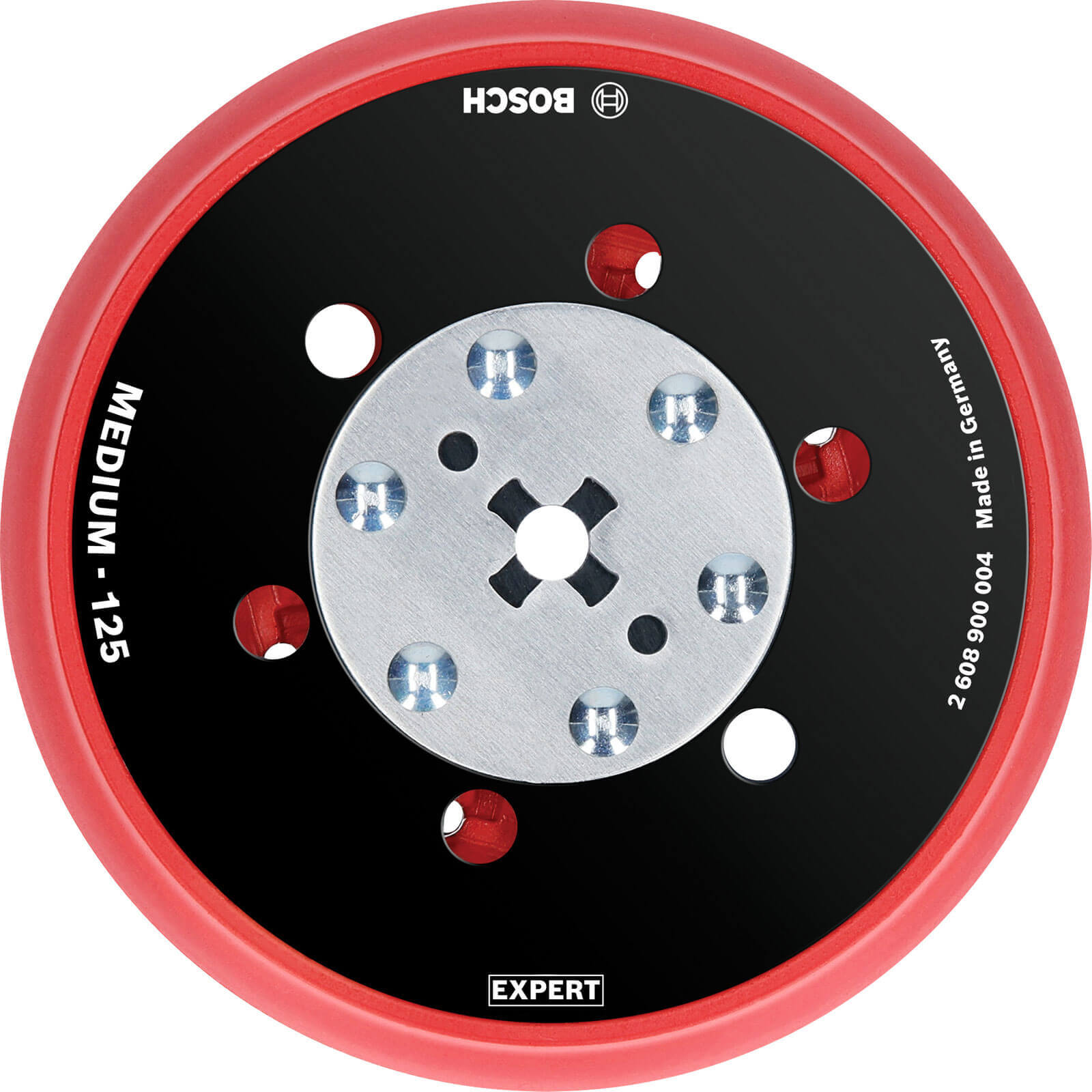 Photo of Bosch Expert Multihole Medium Backing Pads Universal 125mm 125mm
