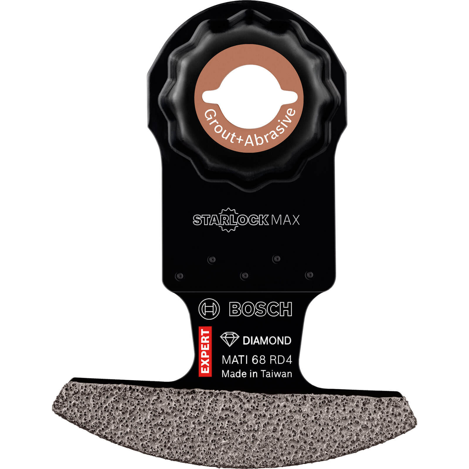 Photo of Bosch Expert Mati 68 Rd4 Abrasive And Grout Starlock Max Oscillating Multi Tool Segment Saw Blade 68mm Pack Of 1