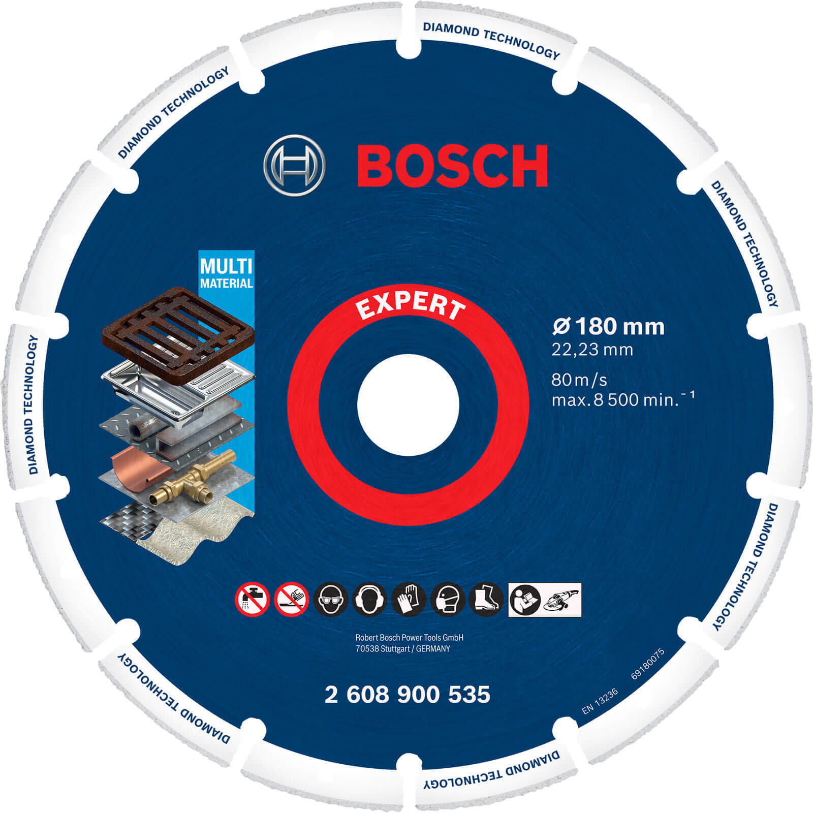 Photo of Bosch Expert Diamond Metal Cutting Disc 180mm