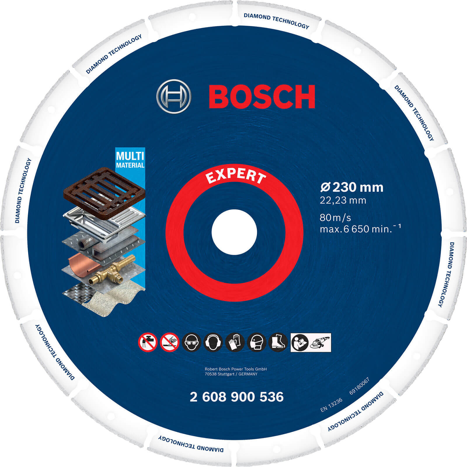 Photo of Bosch Expert Diamond Metal Cutting Disc 230mm