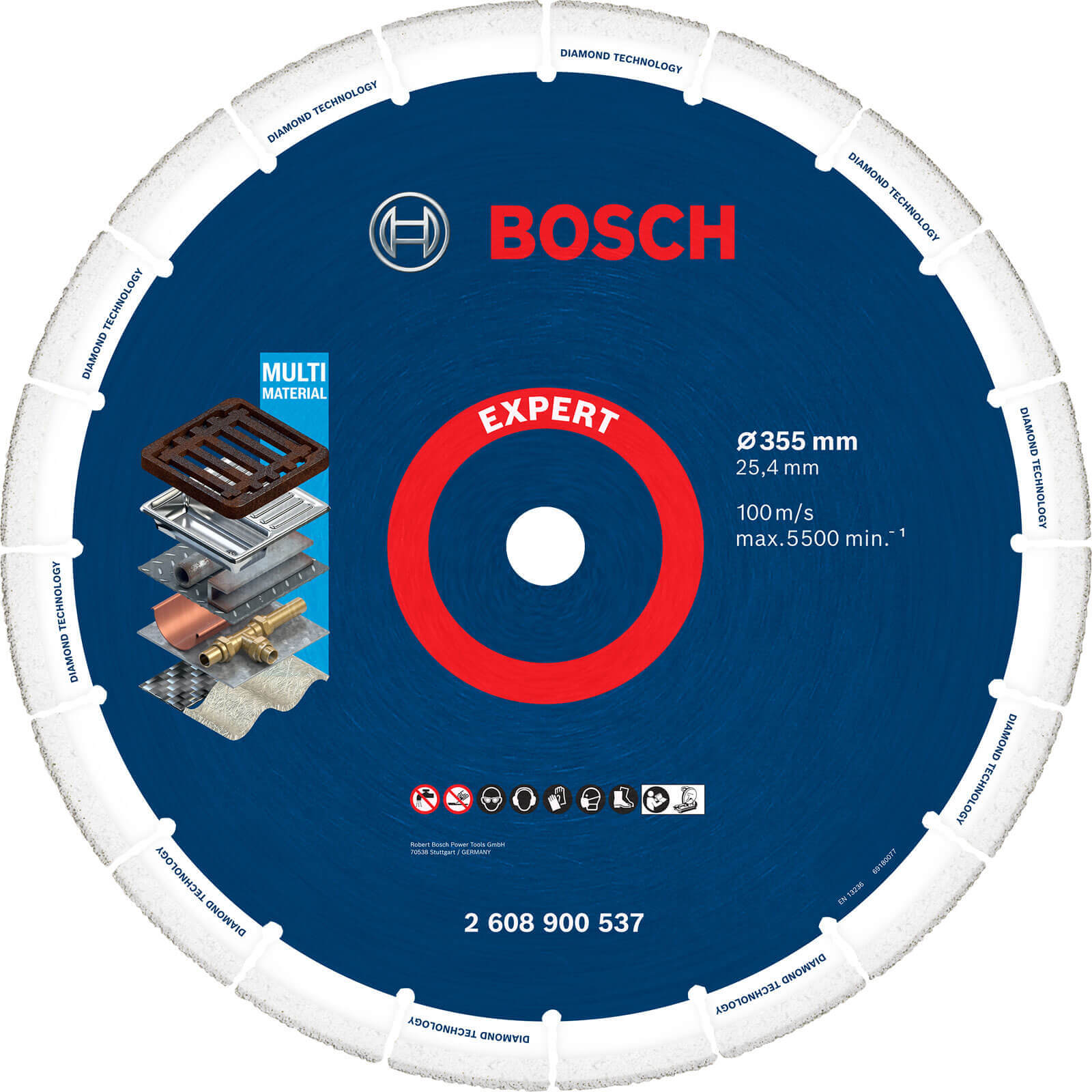 Photo of Bosch Expert Diamond Metal Cutting Disc 355mm