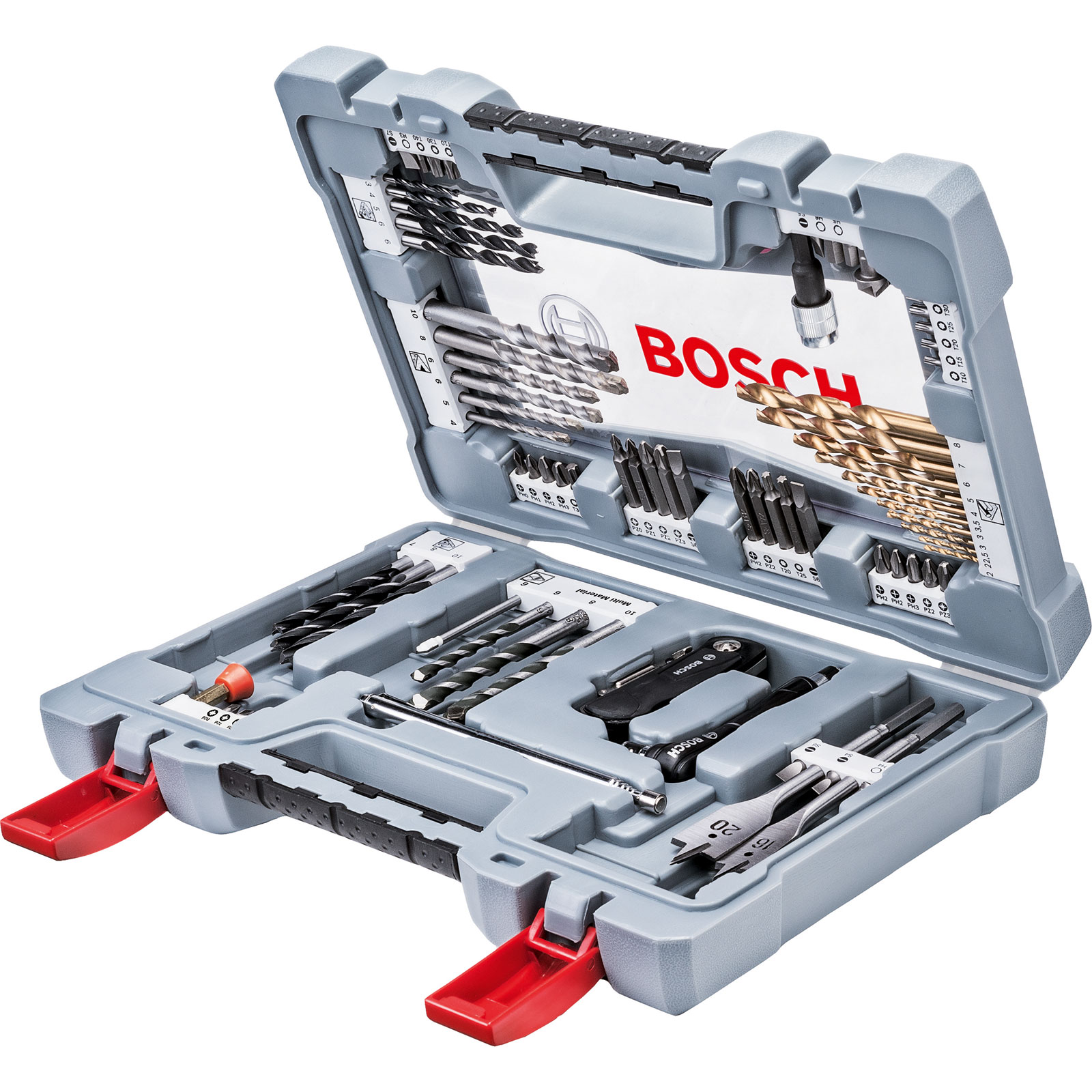 Photo of Bosch 76 Piece Premium Power Tool Accessory Drill And Screwdriver Bit Set