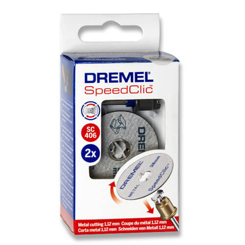Photo of Dremel Ez Speedclic 3 Piece Cutting Disc Set