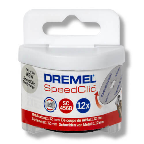 Photo of Dremel Sc456b Ez Speedclic 38mm Cutting Wheels 38mm Pack Of 12