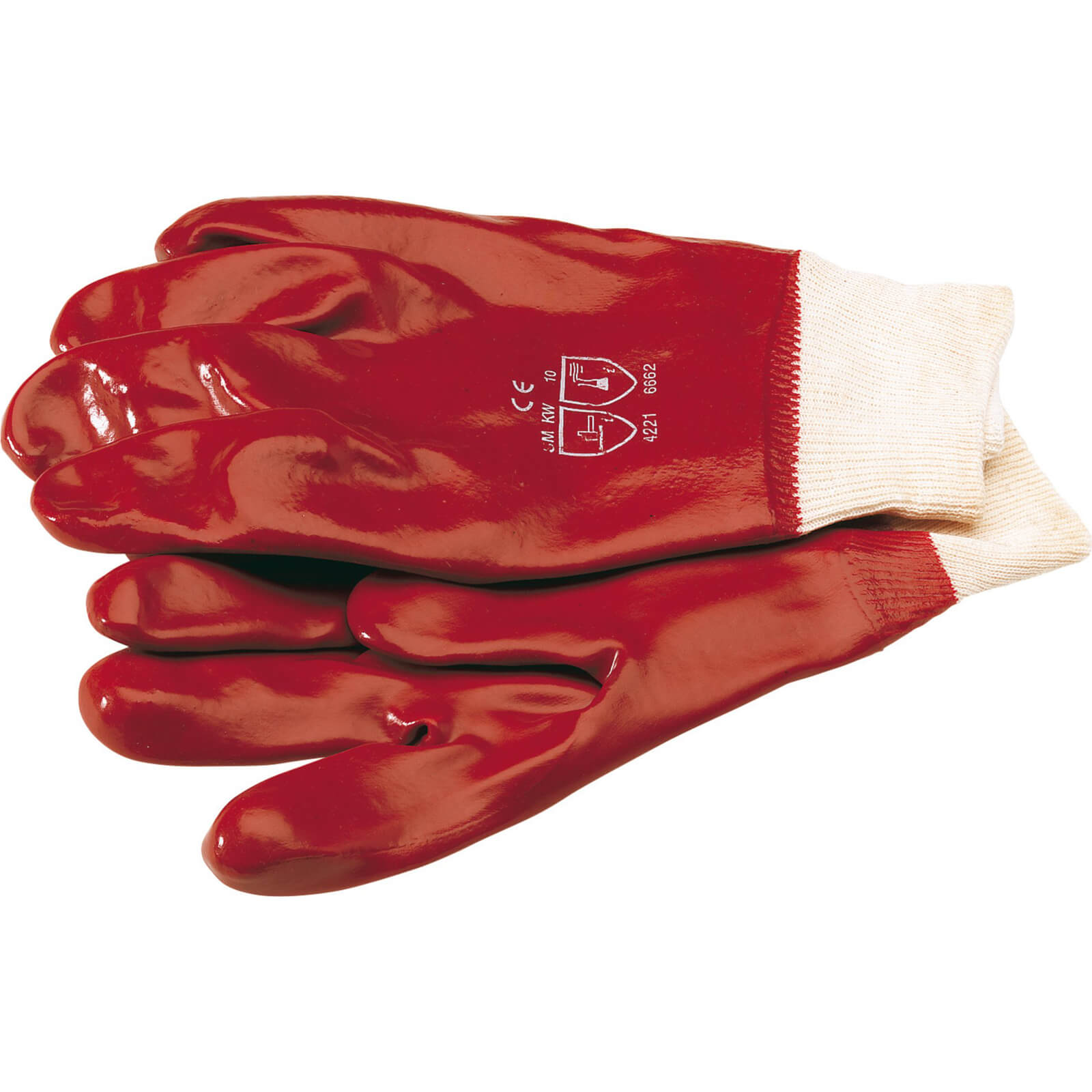 Photo of Draper Expert Wet Work Gloves Red Xl